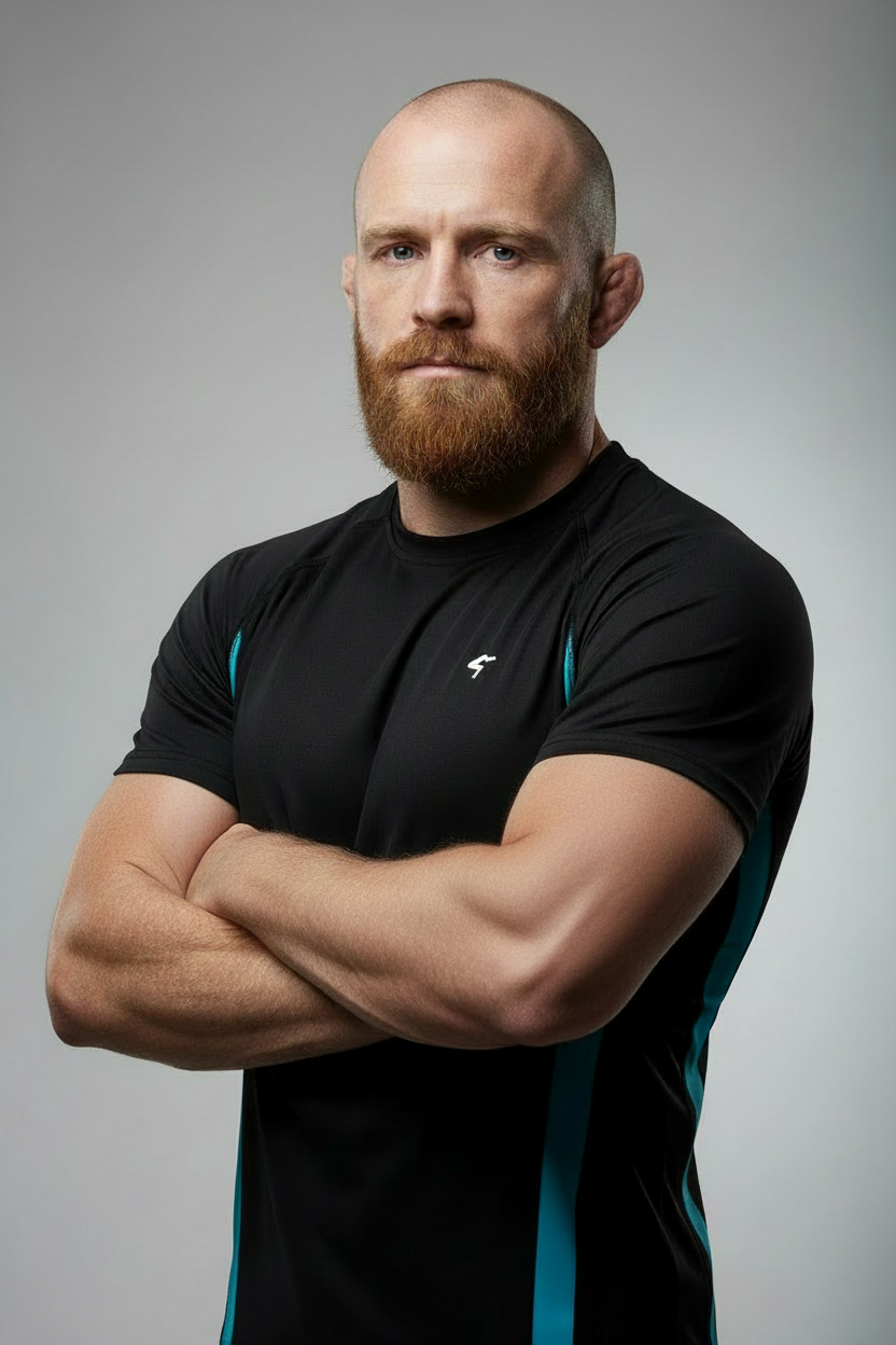 GymBum UK Midnight Strike Rash Guard - Roesports