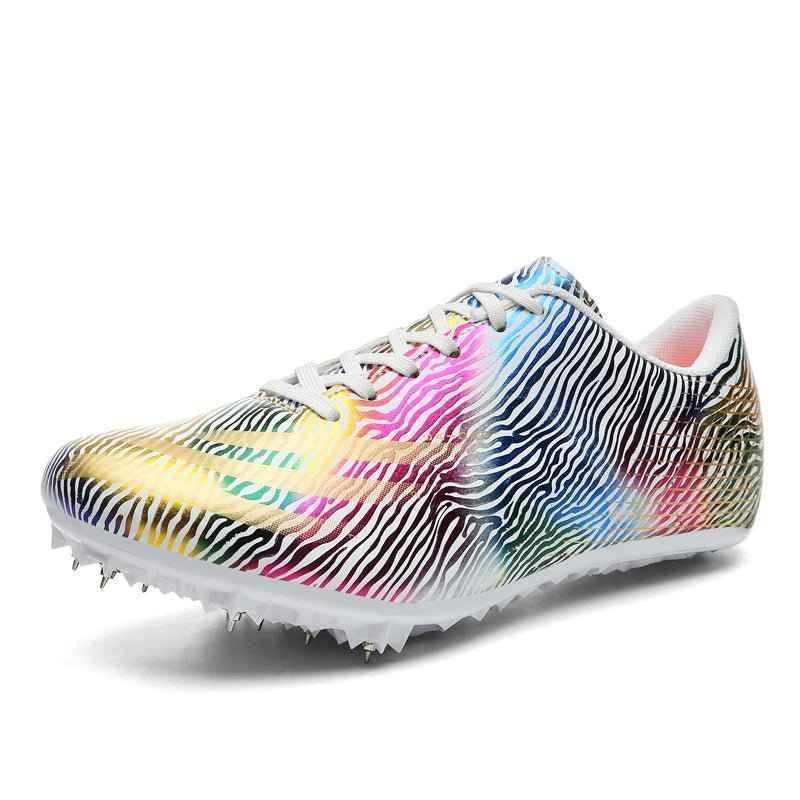 Adult Track and Field Sprinting Long Jump running Spikes nail Shoes Sport Sneaker - Roesports