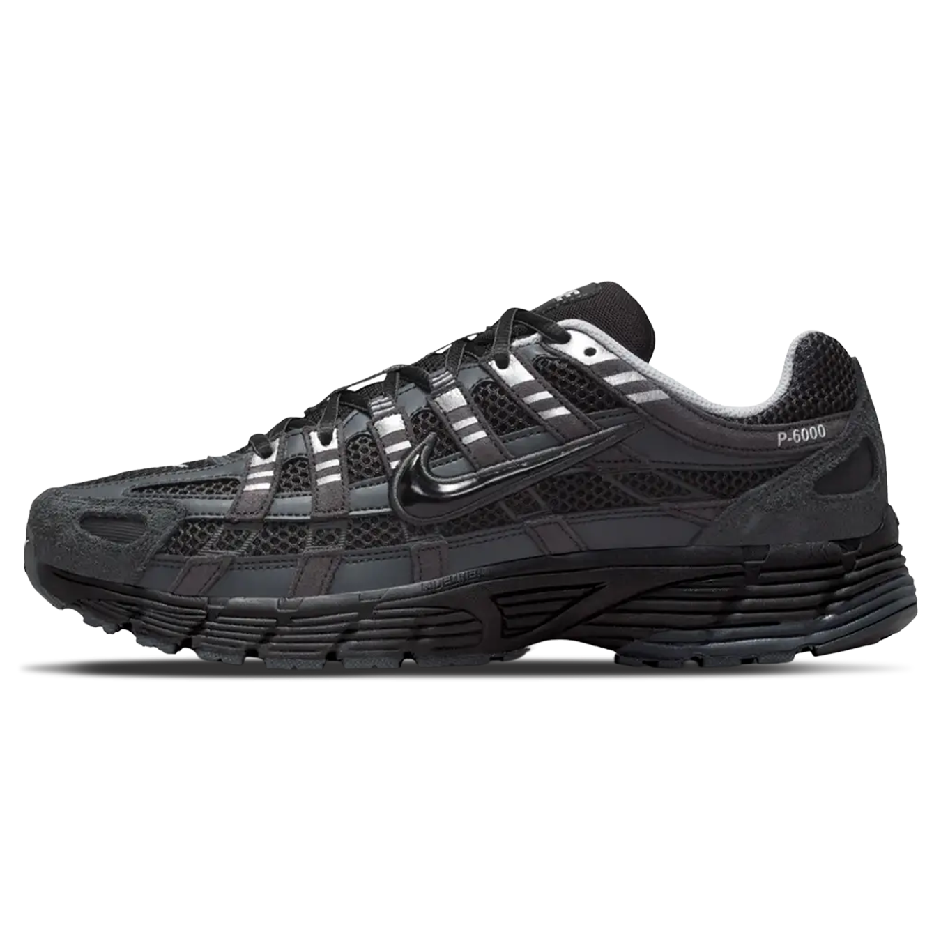 Nike P-6000 'Suede Anthracite Metallic Silver'