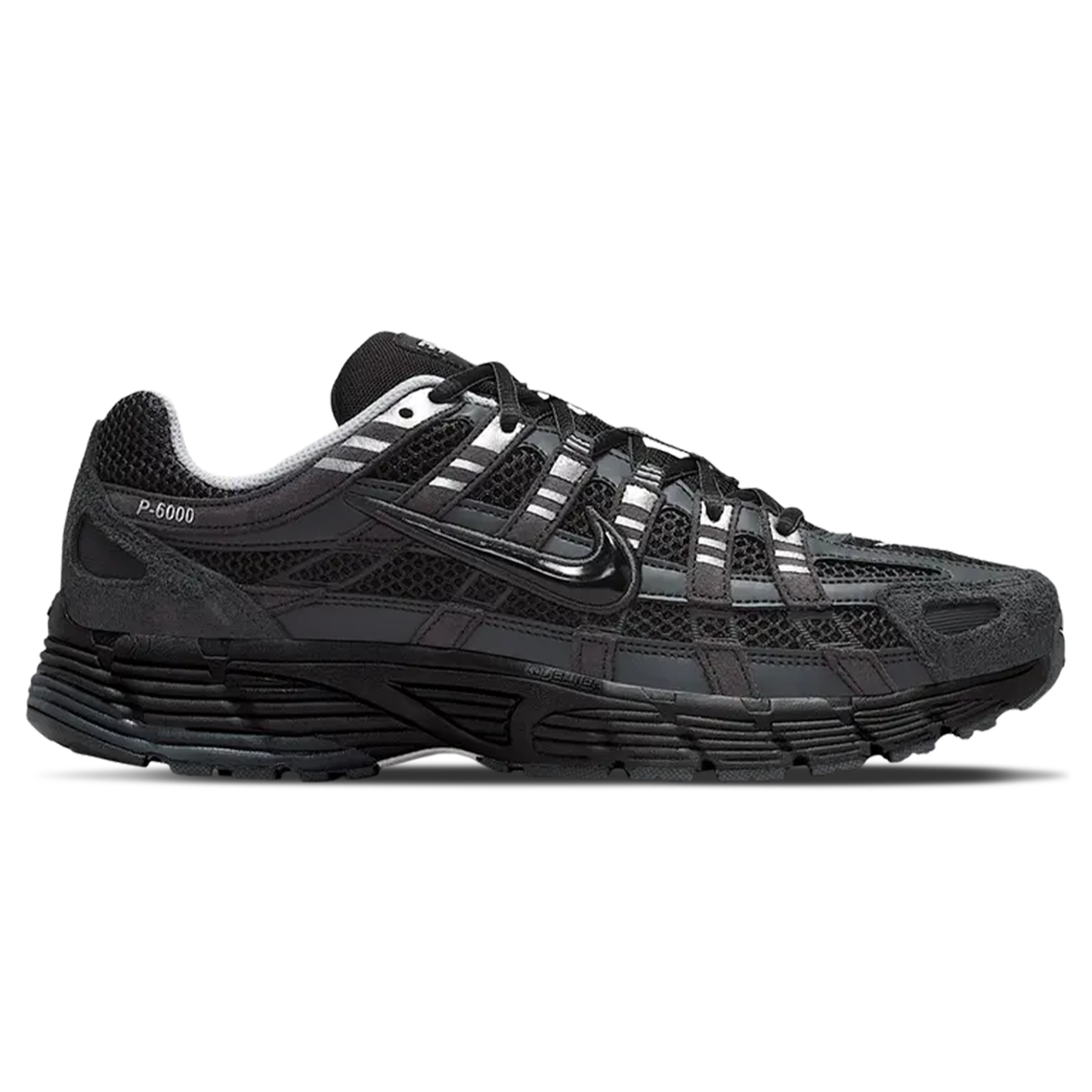 Nike P-6000 'Suede Anthracite Metallic Silver'