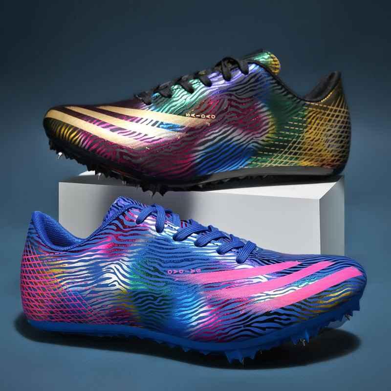 Adult Track and Field Sprinting Long Jump running Spikes nail Shoes Sport Sneaker - Roesports