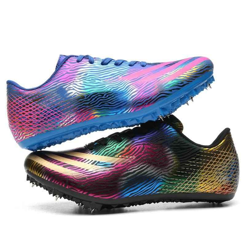 Adult Track and Field Sprinting Long Jump running Spikes nail Shoes Sport Sneaker - Roesports