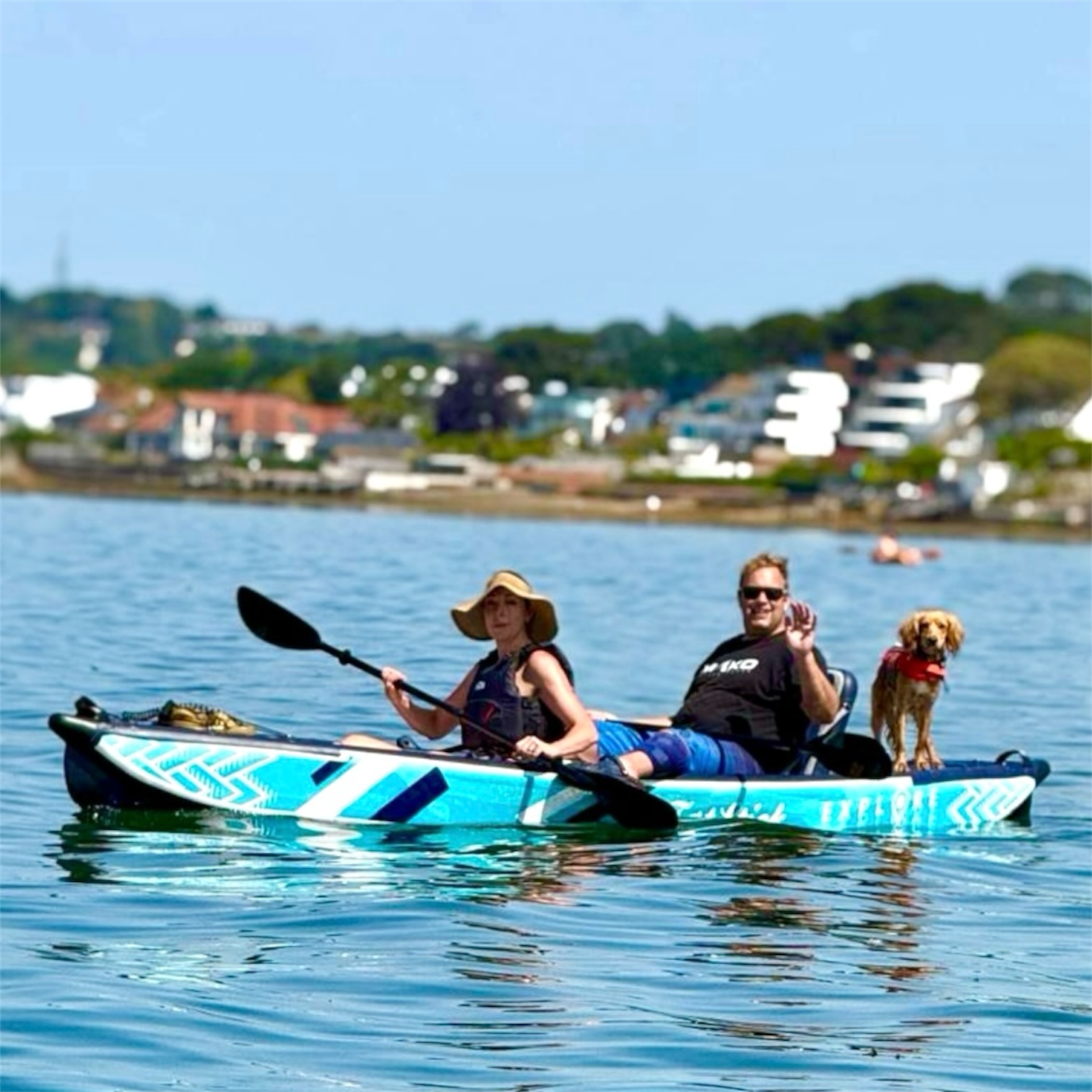 Inflatable 1 & 2 Person Drop Stitch Kayak Package | Canoe | iKayak -