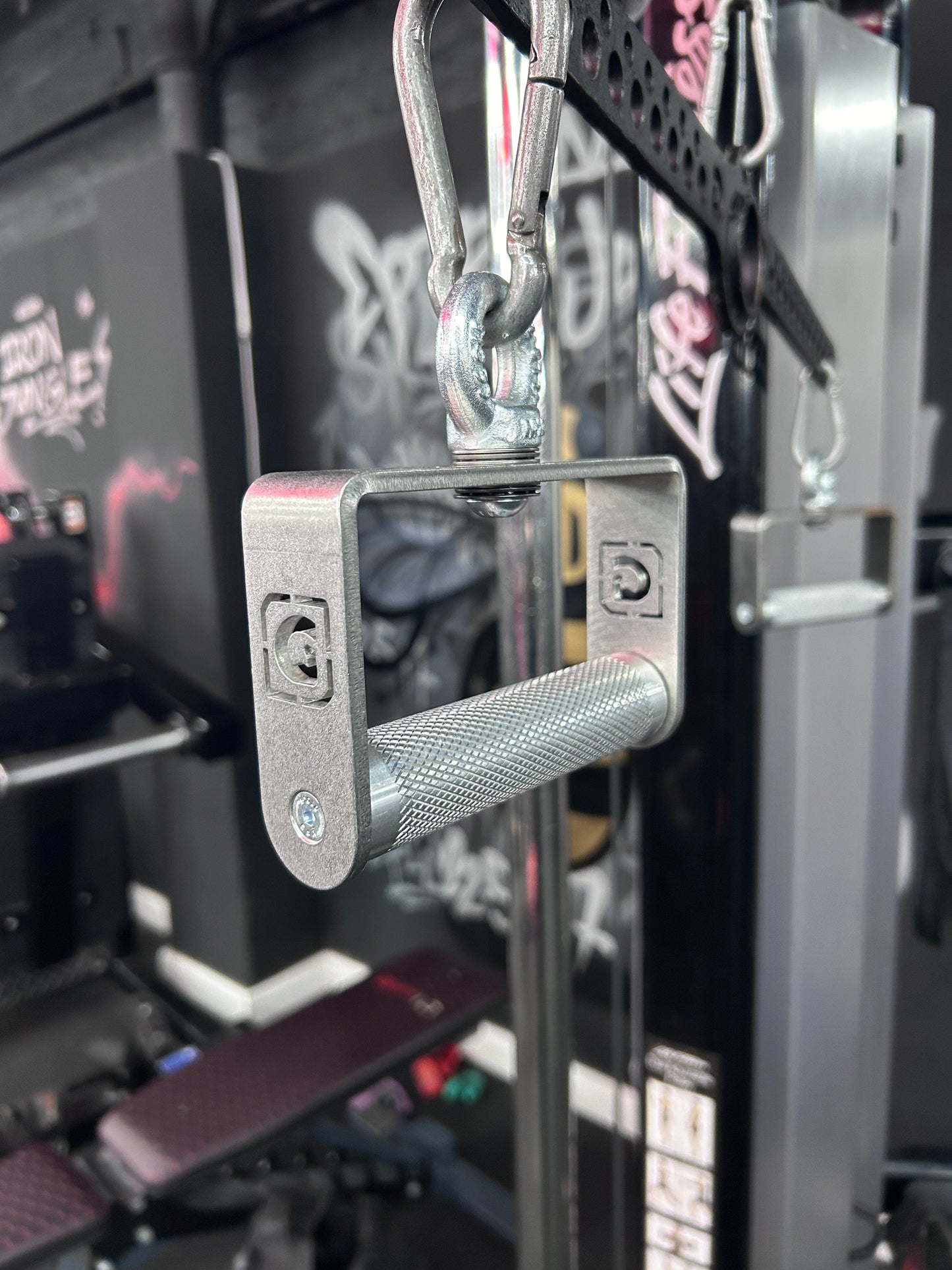 D Handle by GymPin - STAINLESS STEEL roesports