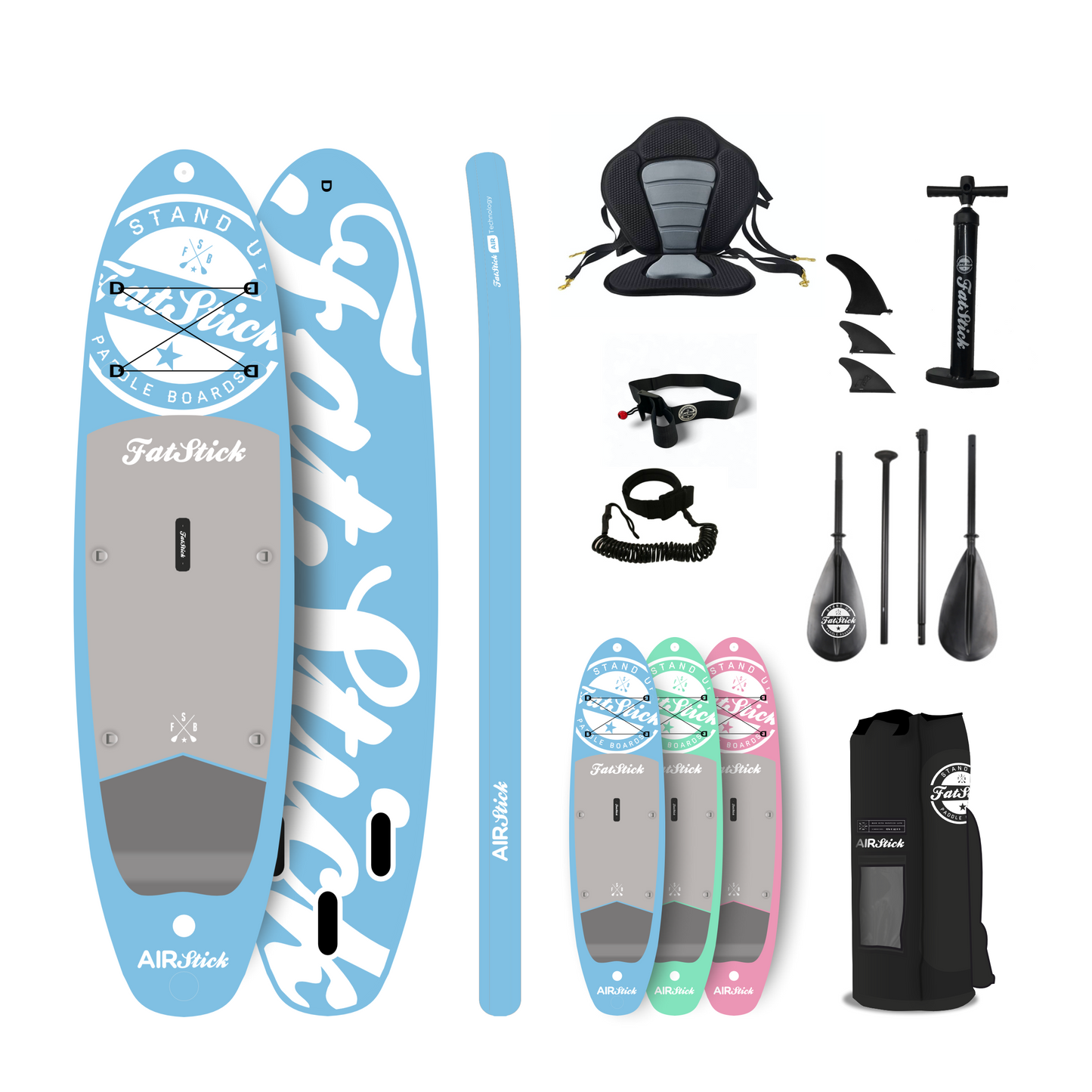 NEW 2026 AirStick 10'6 Inflatable Stand Up Paddle Board | SUP Package -