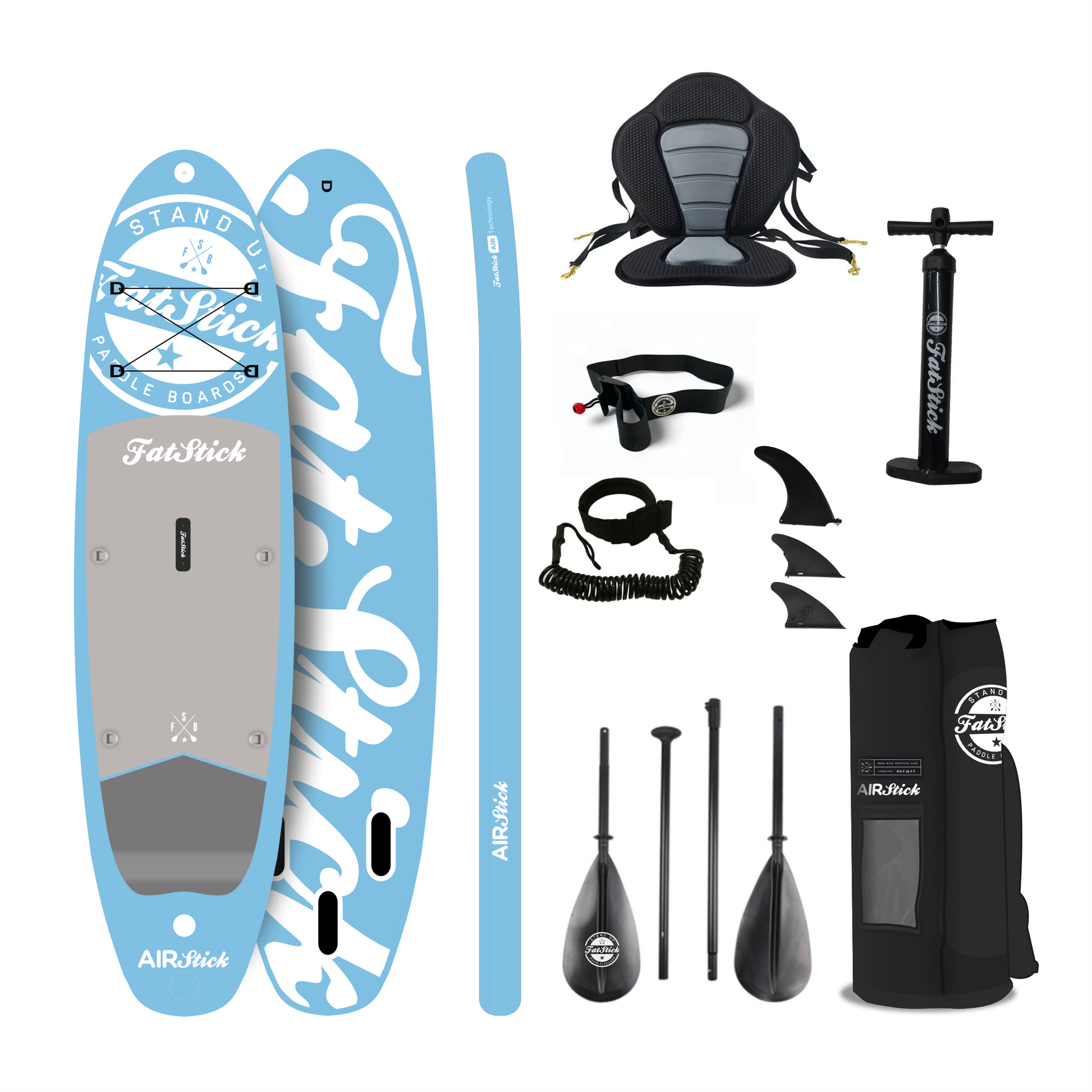 NEW 2026 AirStick 10'6 Inflatable Stand Up Paddle Board | SUP Package -