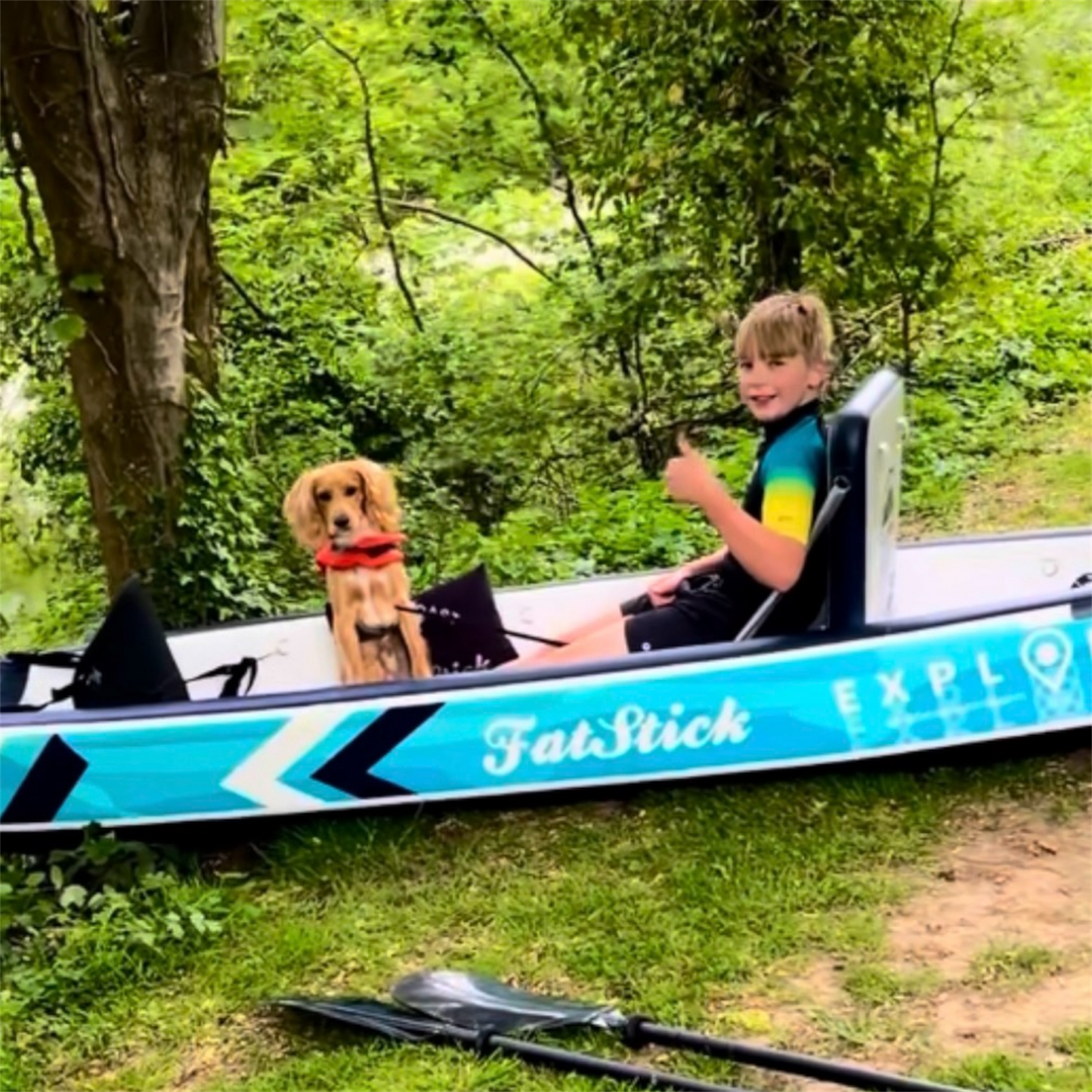 Inflatable 1 & 2 Person Drop Stitch Kayak Package | Canoe | iKayak -