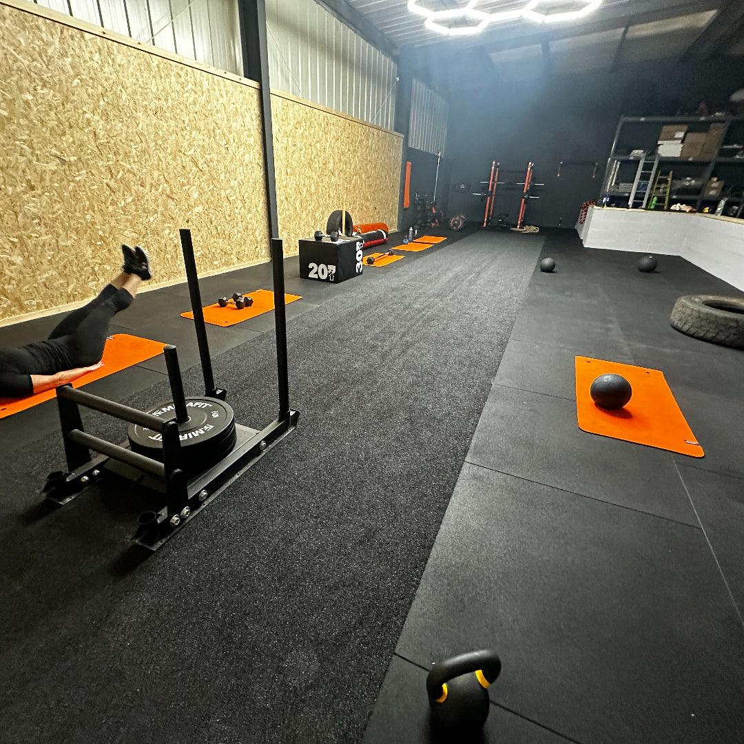 Sprung Plain Colour Uni Indoor Sprint Track 2m Wide for Unmatched Performance - roesports