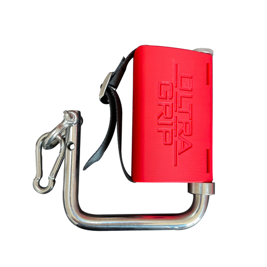 Ultra Grip Flat Hand Training Tool Arm Wrestling - With L-Bar Handle - Roesports