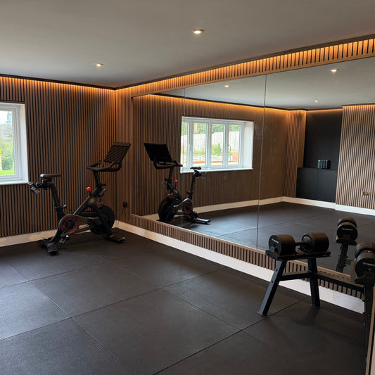 20mm PRO Rubber Gym Flooring Tiles – Smooth Top Surface - UK's Top Rated - Roesports