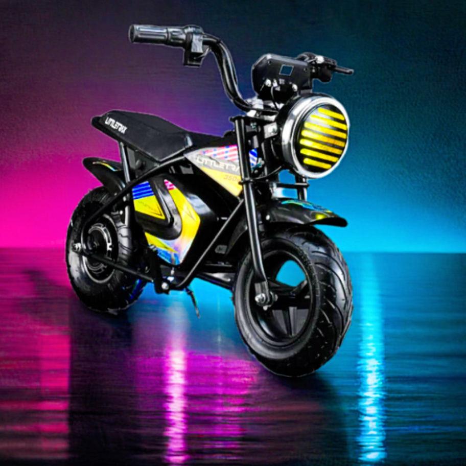 Littletrax 350W Kids Electric Bike for Ages 3 to 12 | Ride-On Monkey Bike - roesports