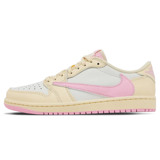 Travis Scott x Air Jordan 1 Retro Low OG 'Shy Pink' - Roesports
