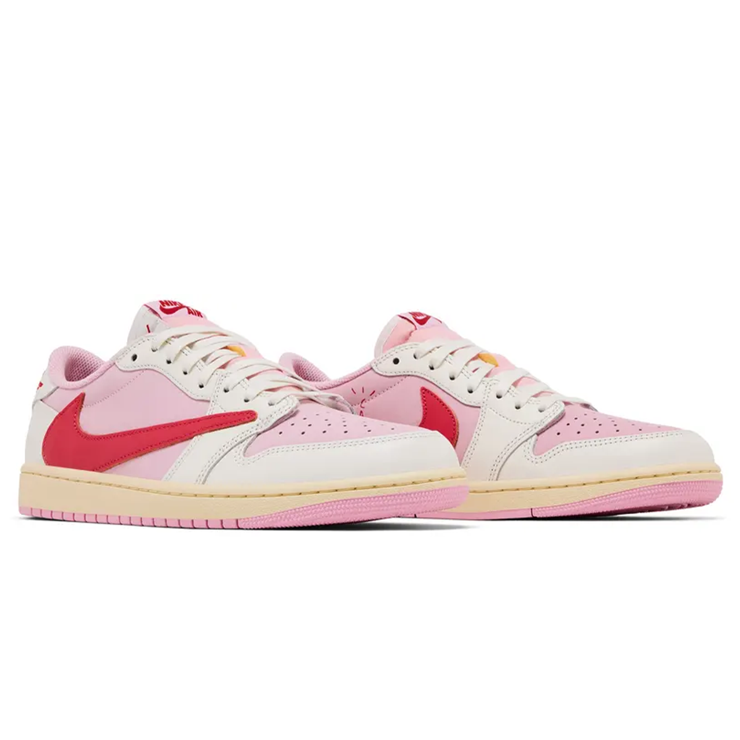 Travis Scott x Air Jordan 1 Retro Low OG 'Sail Tropical Pink'