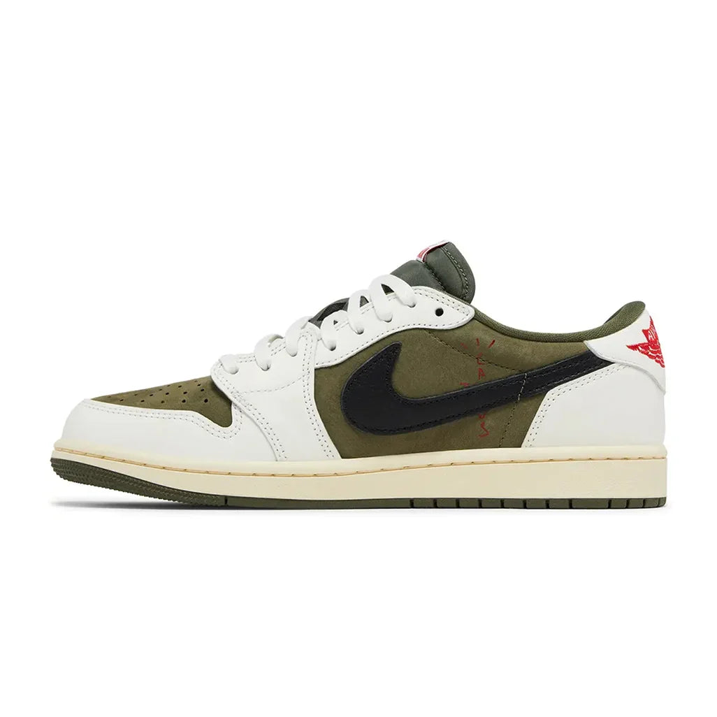 Jordan 1 Retro Low OG SP Travis Scott Medium Olive roesports