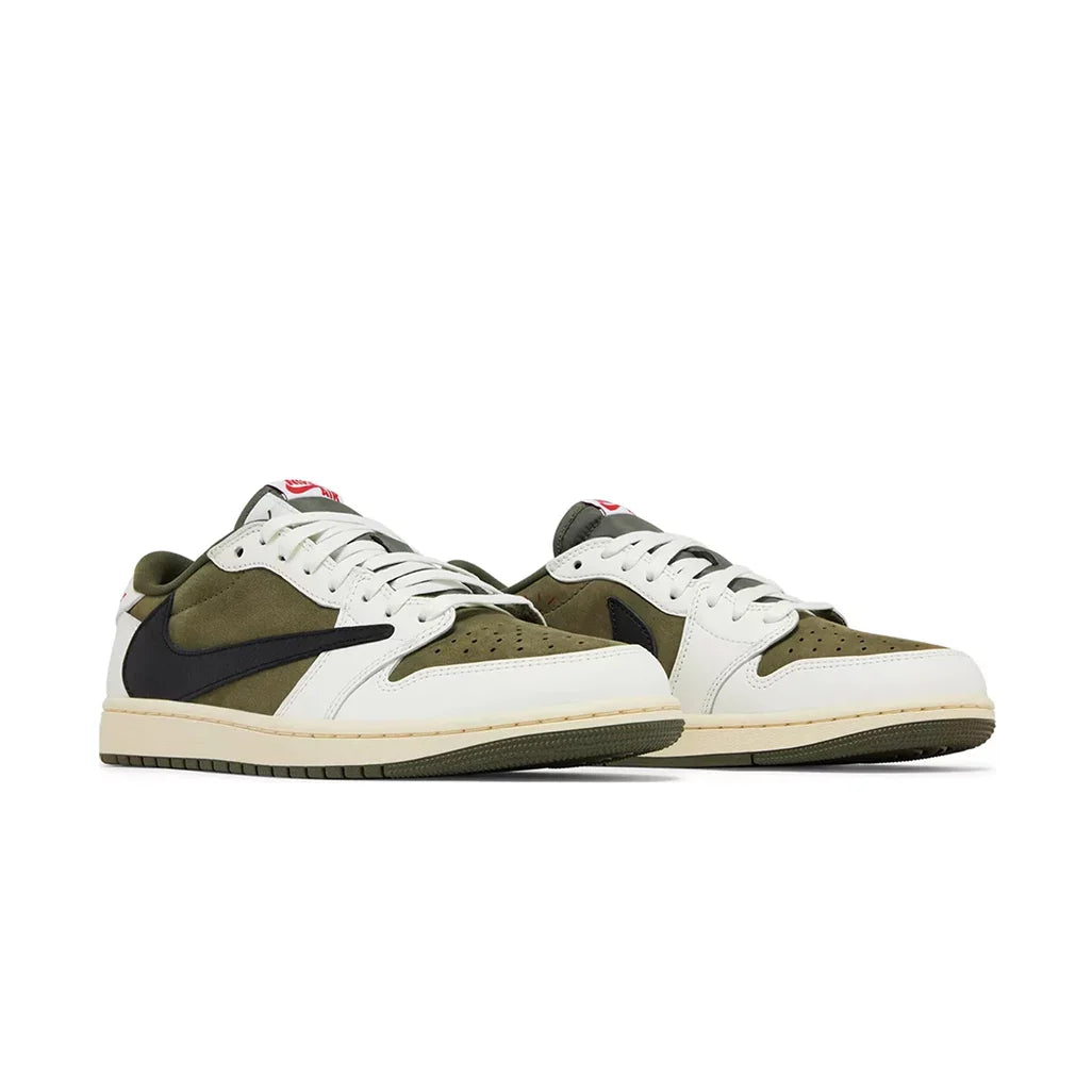 Jordan 1 Retro Low OG SP Travis Scott Medium Olive roesports