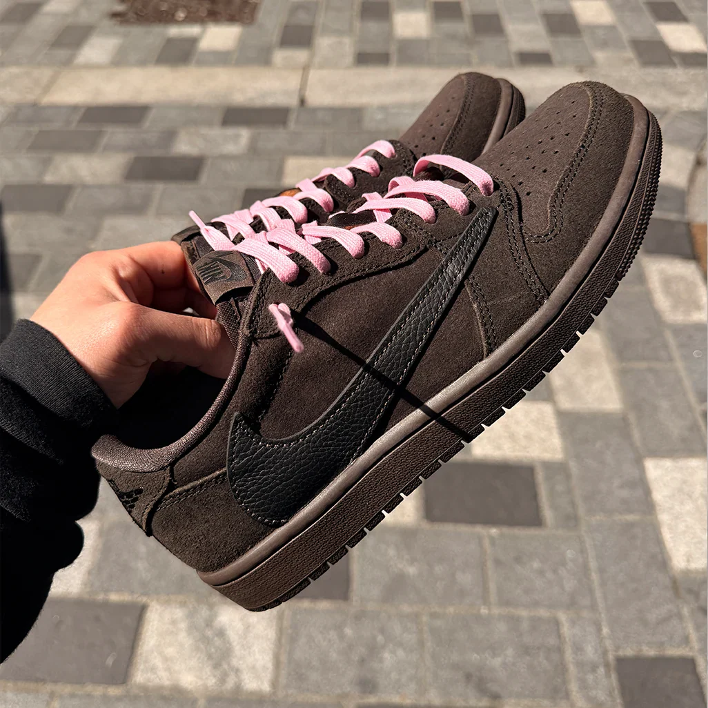 Jordan 1 Retro Low OG SP Travis Scott Velvet Brown roesports