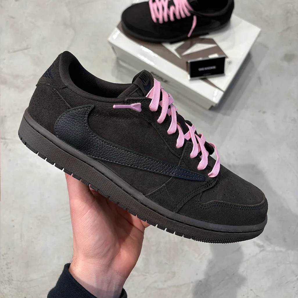 Jordan 1 Retro Low OG SP Travis Scott Velvet Brown roesports