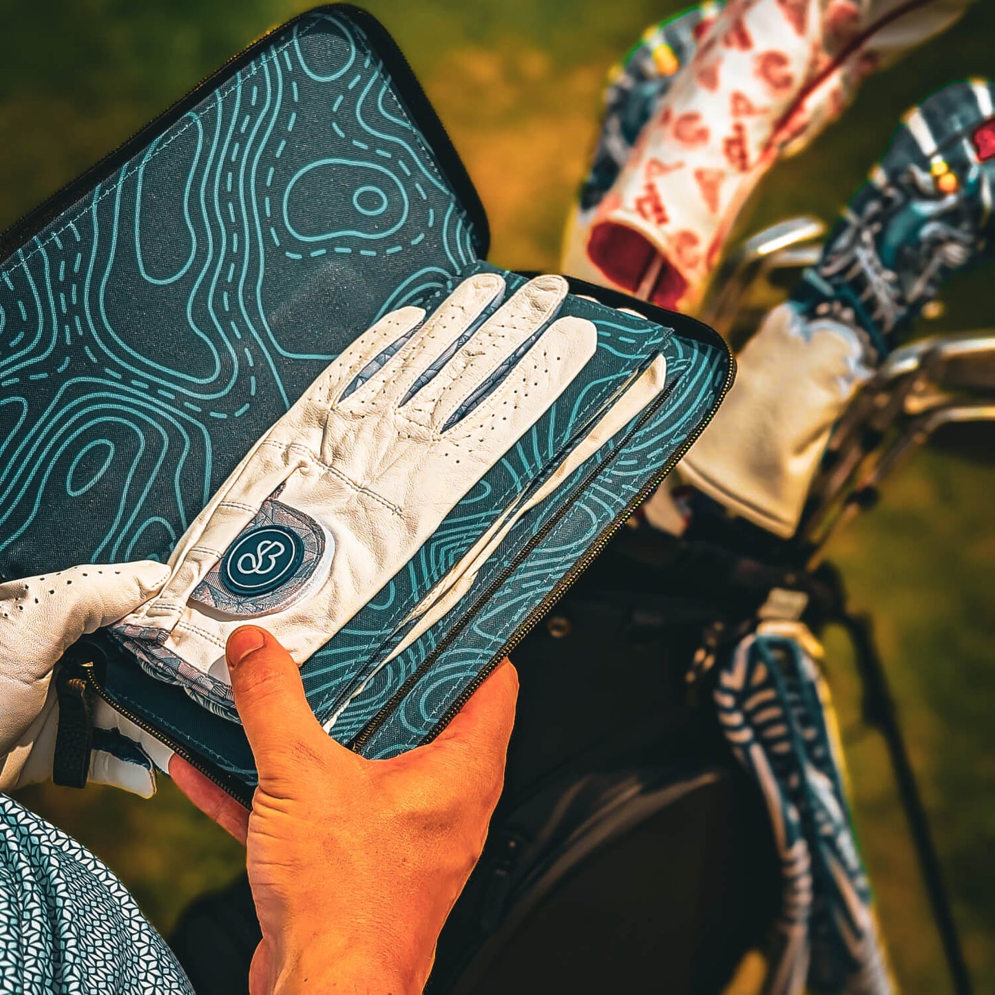 Leather Golf Glove Case - Roesports