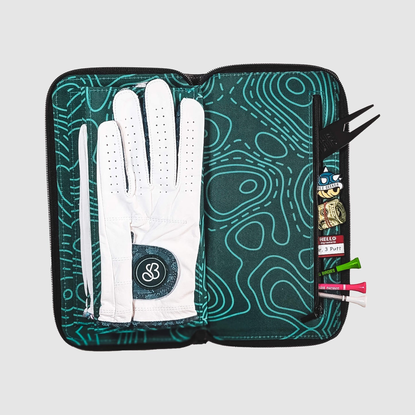 Leather Golf Glove Case - Roesports