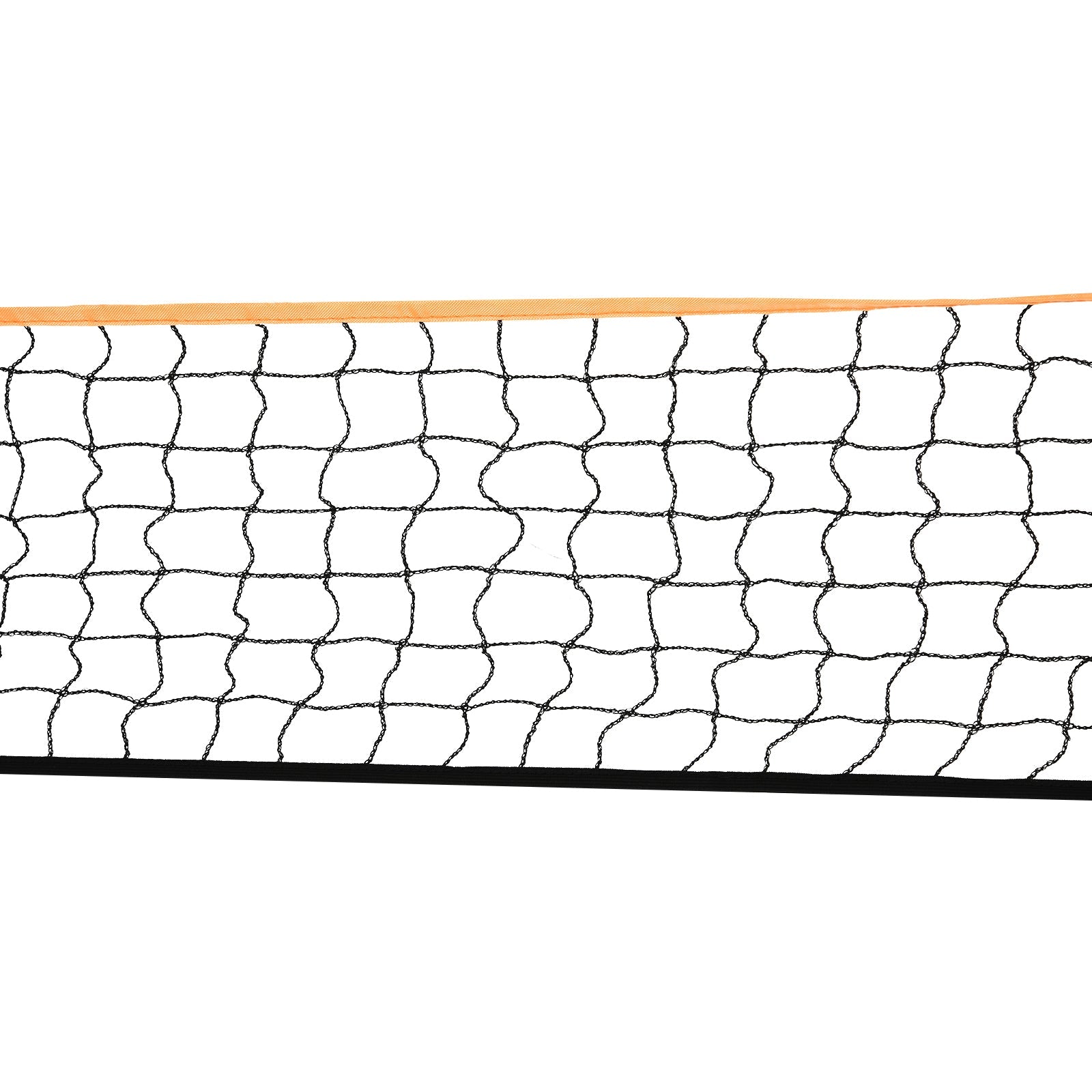 HOMCOM Portable Folding Badminton Net Set with 4 Badminton Rackets and 2 Nylon Shuttlecocks, for Adults Kids Indoor Outdoor Exercise Training -