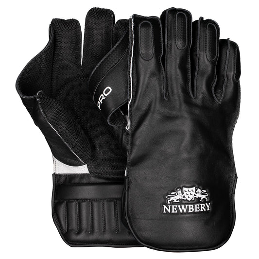 Pro Wicket-Keeping Gloves - Premium Black Performance Gear - roesports