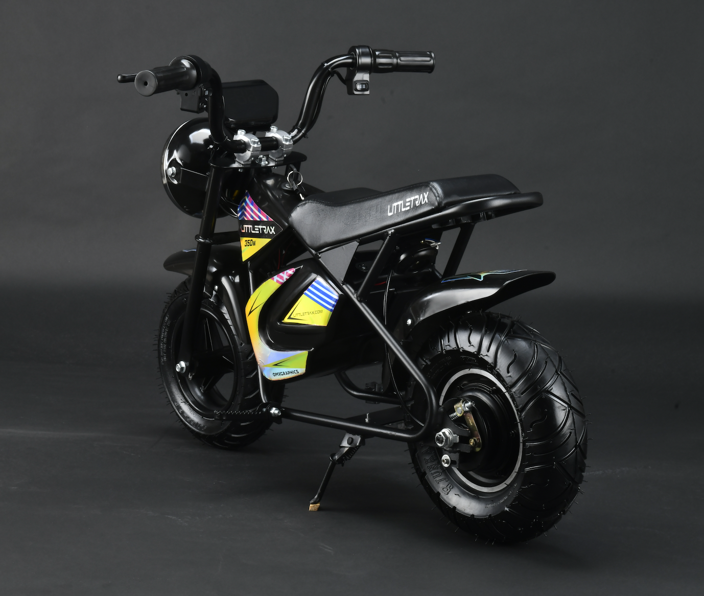 Littletrax 350W Kids Electric Bike for Ages 3 to 12 - Ride-On Motorbike - roesports