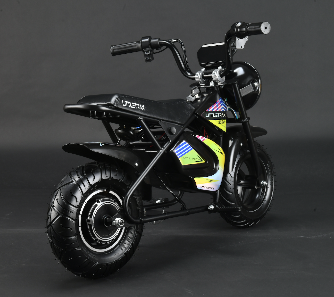 Littletrax 350W Kids Electric Bike for Ages 3 to 12 - Ride-On Motorbike - roesports
