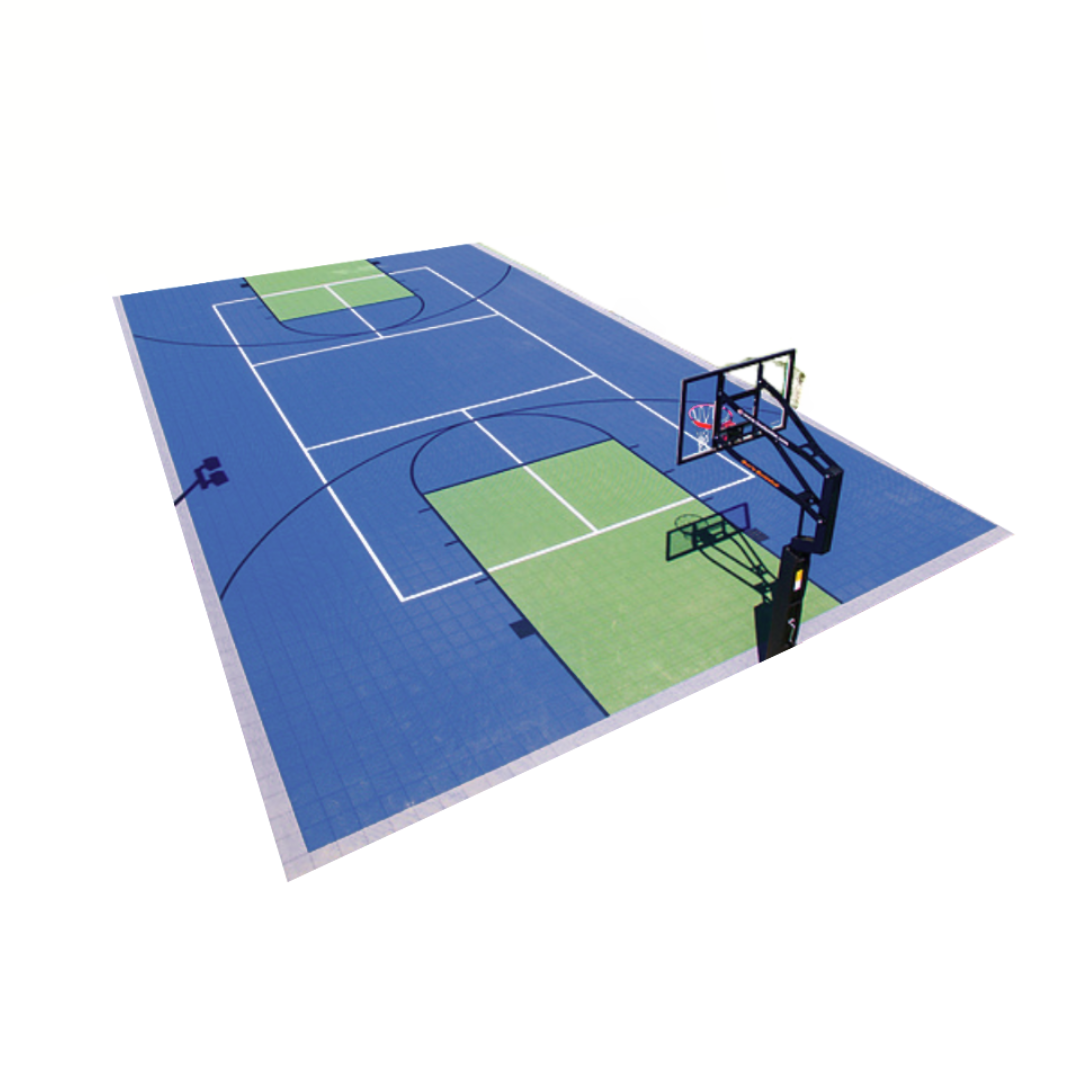 Modular Sports Court Flooring for Multiuse Sports Activities - roesports
