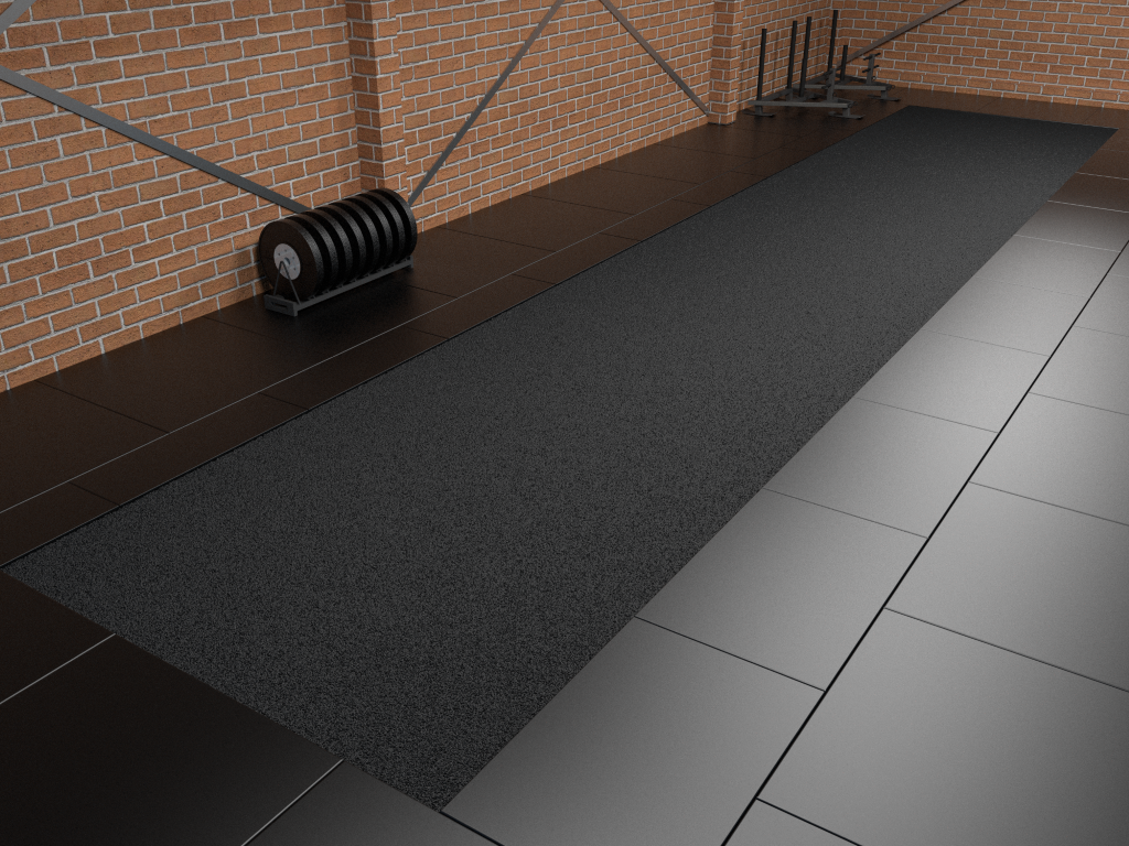 Sprung Plain Colour Uni Indoor Sprint Track 2m Wide for Unmatched Performance - roesports