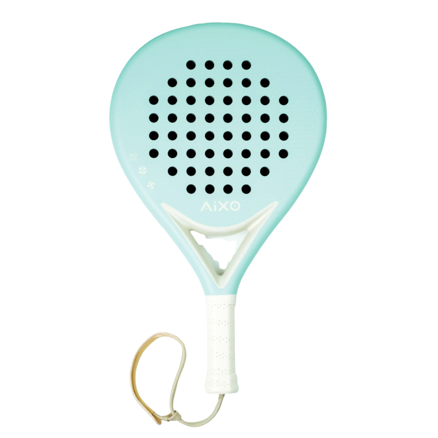 Aixo Pastel de Mint Ghost Padel Racket - Full Carbon - RL-B09 - Roesports