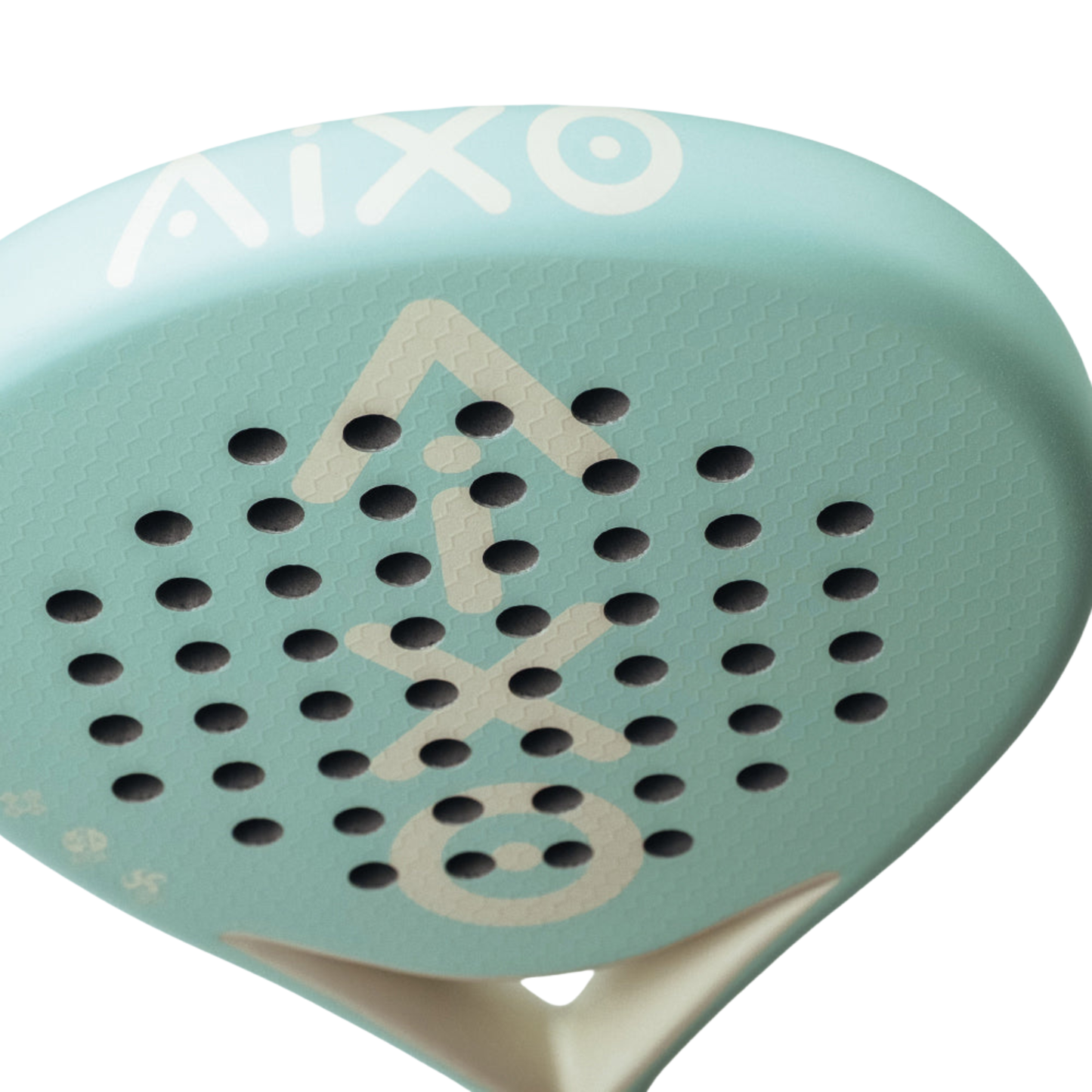 Aixo Pastel de Mint Ghost Padel Racket - Full Carbon - RL-B09 - Roesports