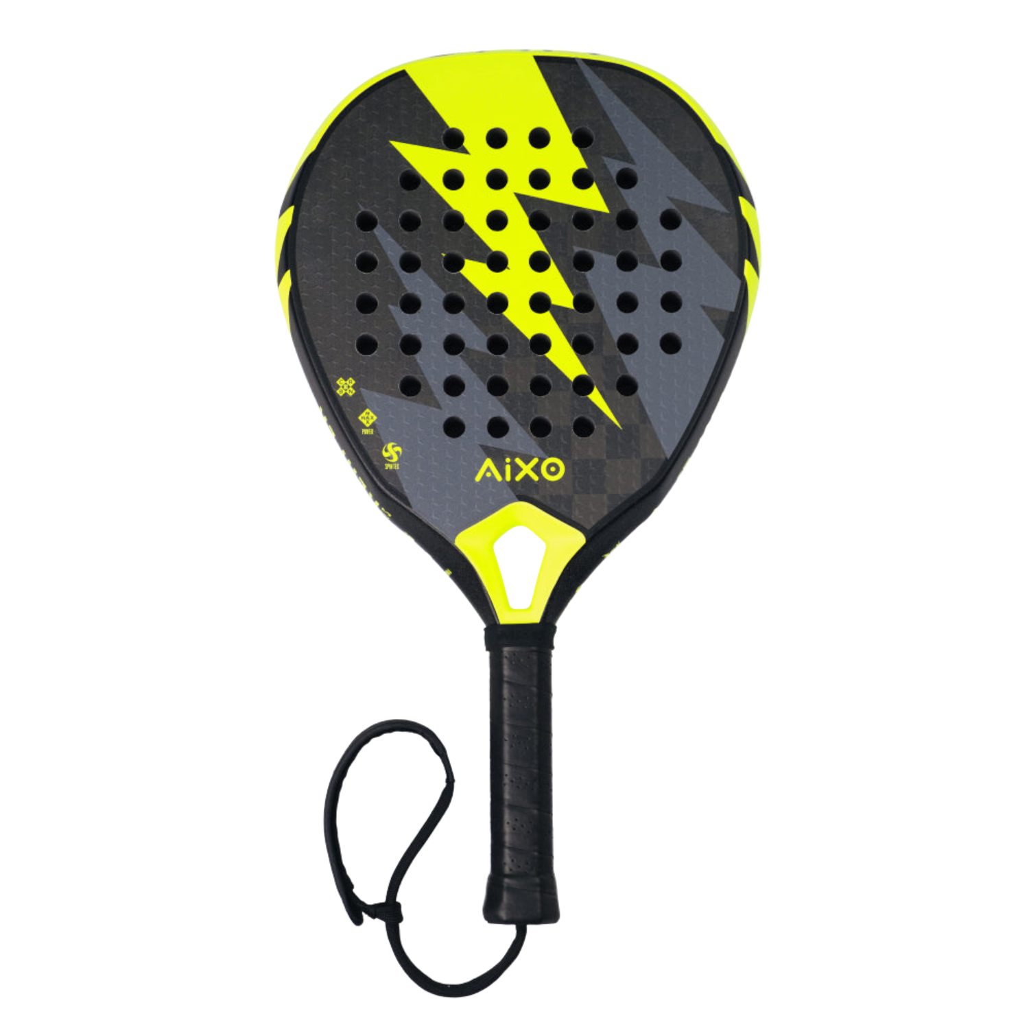 Aixo Insane Bolt Padel Racket 18k Carbon RL-B12 - Roesports