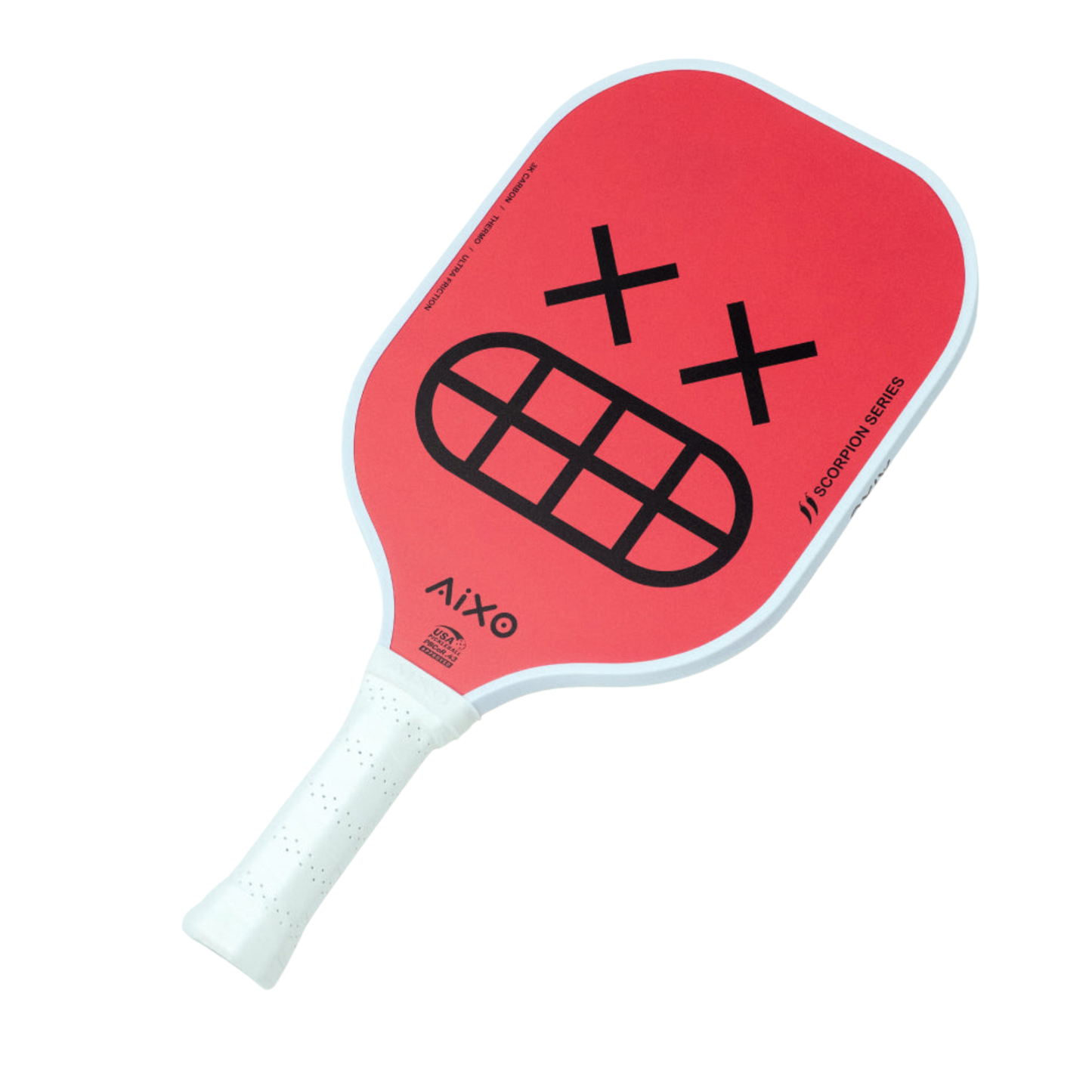 Aixo P11A Scorpion Series Mood 3K Raw Carbon Pickleball Paddle - Roesports