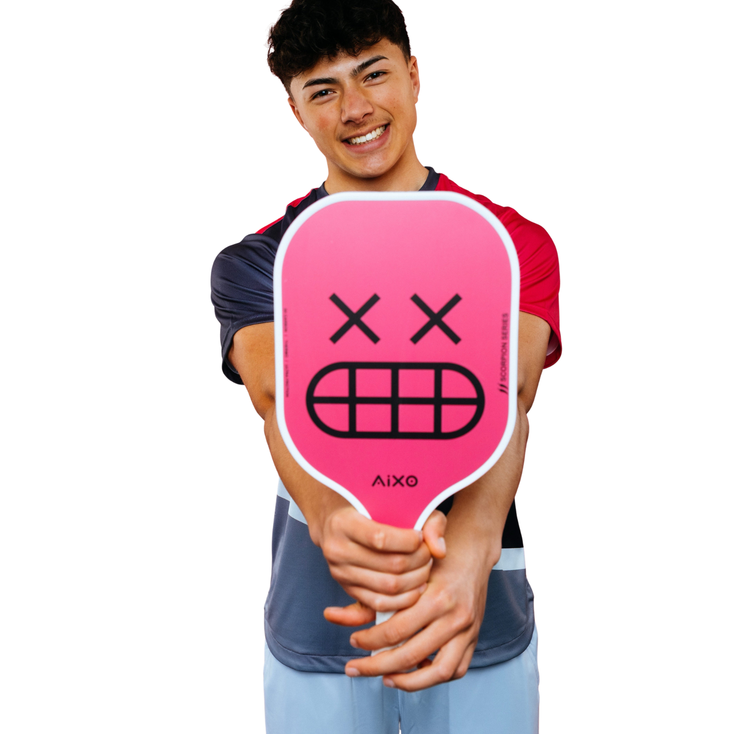 Aixo P11A Scorpion Series Mood 3K Raw Carbon Pickleball Paddle - Roesports