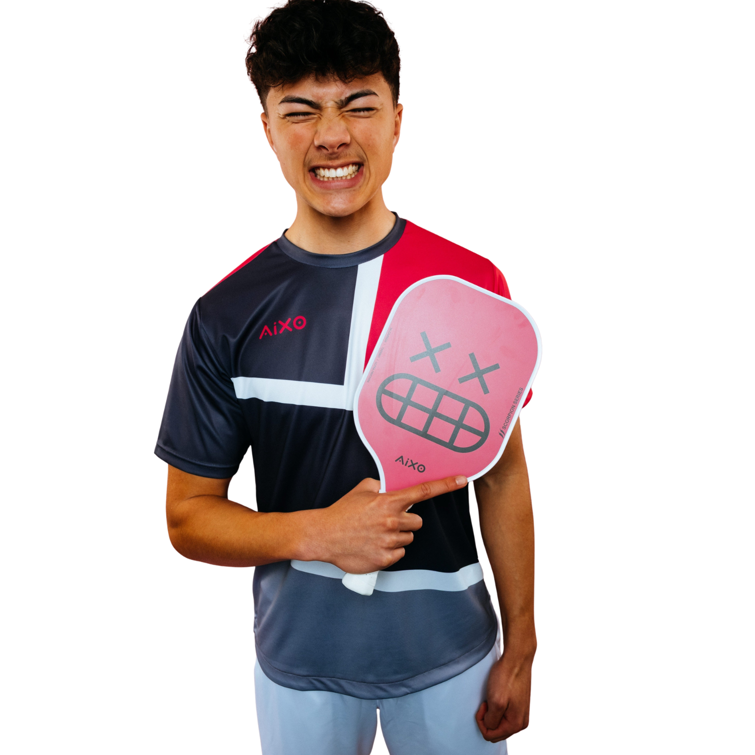 Aixo P11A Scorpion Series Mood 3K Raw Carbon Pickleball Paddle - Roesports