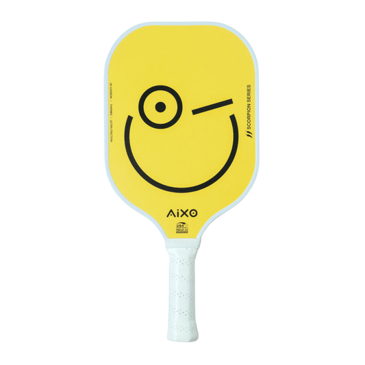 Aixo P11A Scorpion Series Mood 3K Raw Carbon Pickleball Paddle - Roesports