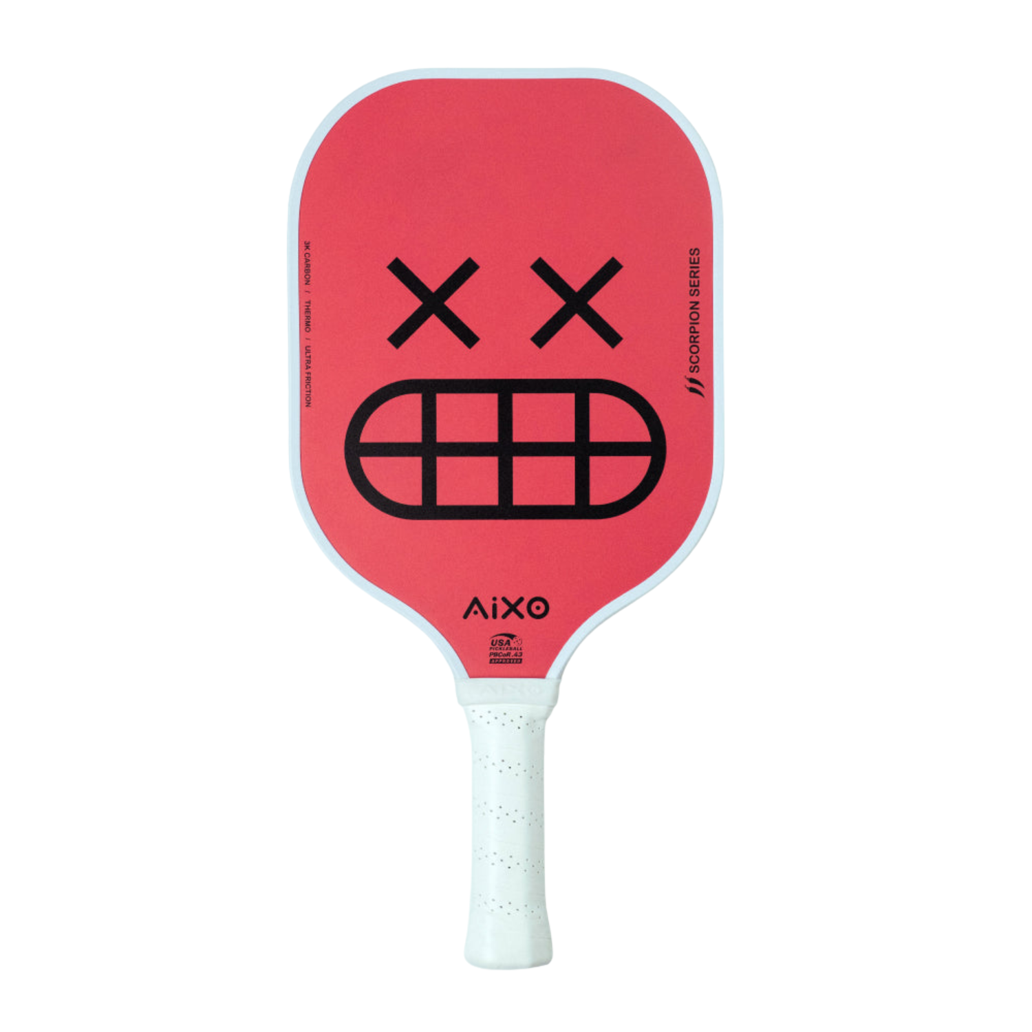 Aixo P11A Scorpion Series Mood 3K Raw Carbon Pickleball Paddle - Roesports