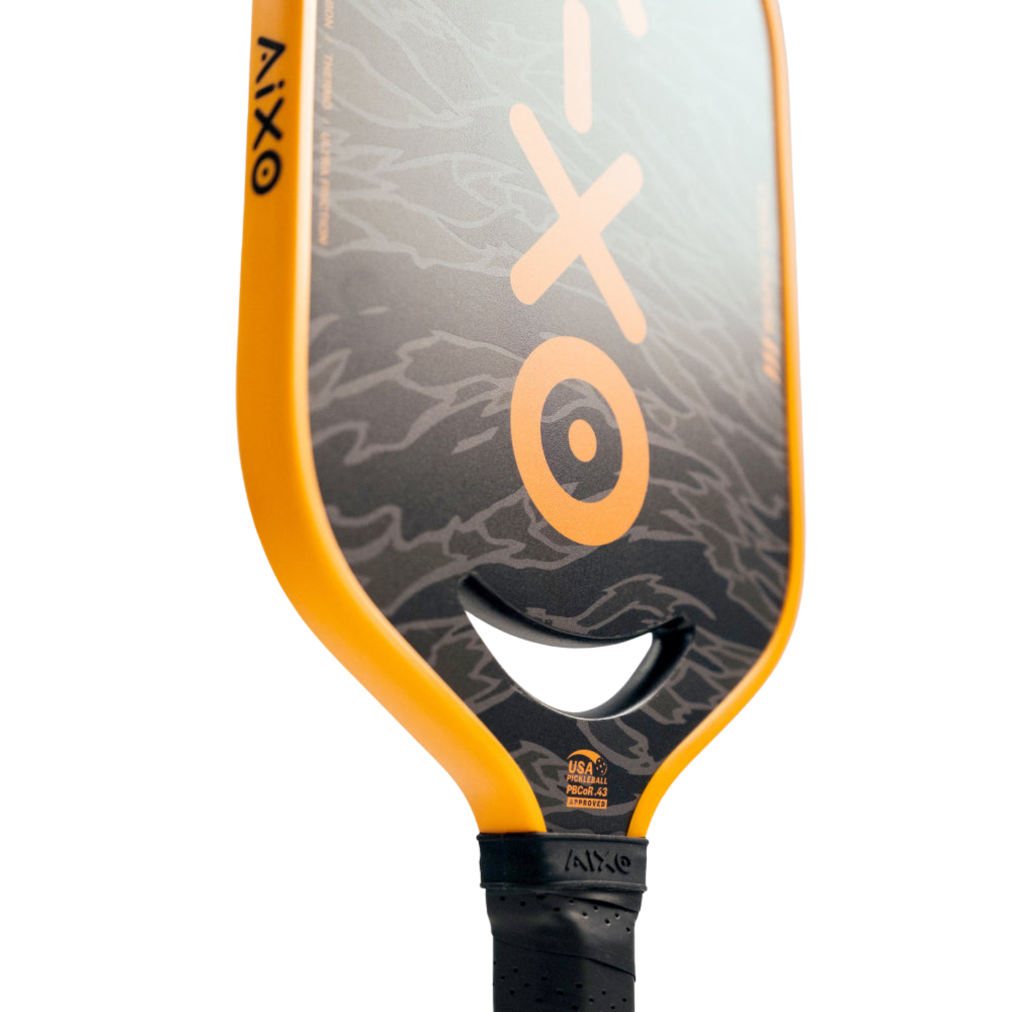 Aixo P14C Reaper Series Tiger King 18K Raw Carbon Pickleball Paddle - Roesports