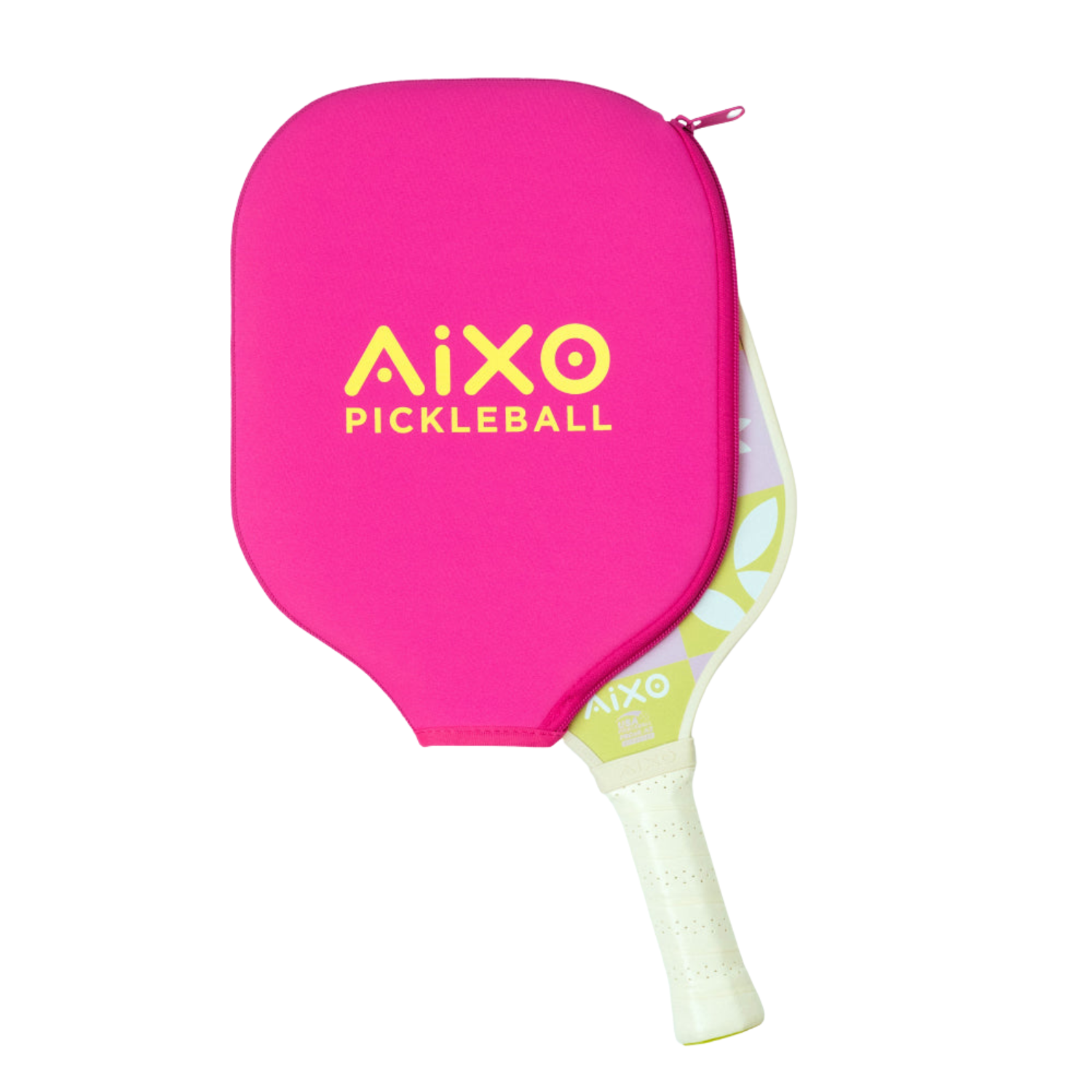Aixo P11A Scorpion Series Supernature 3K Raw Carbon Pickleball Paddle - Roesports