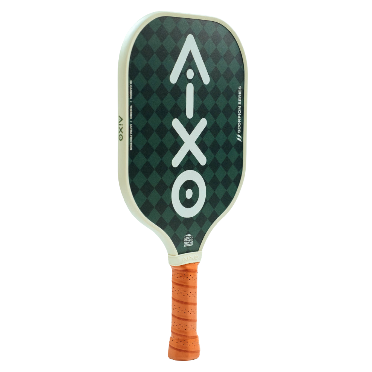 Aixo P11A Scorpion Series Country Club 3K Raw Carbon Pickleball Paddle - Roesports