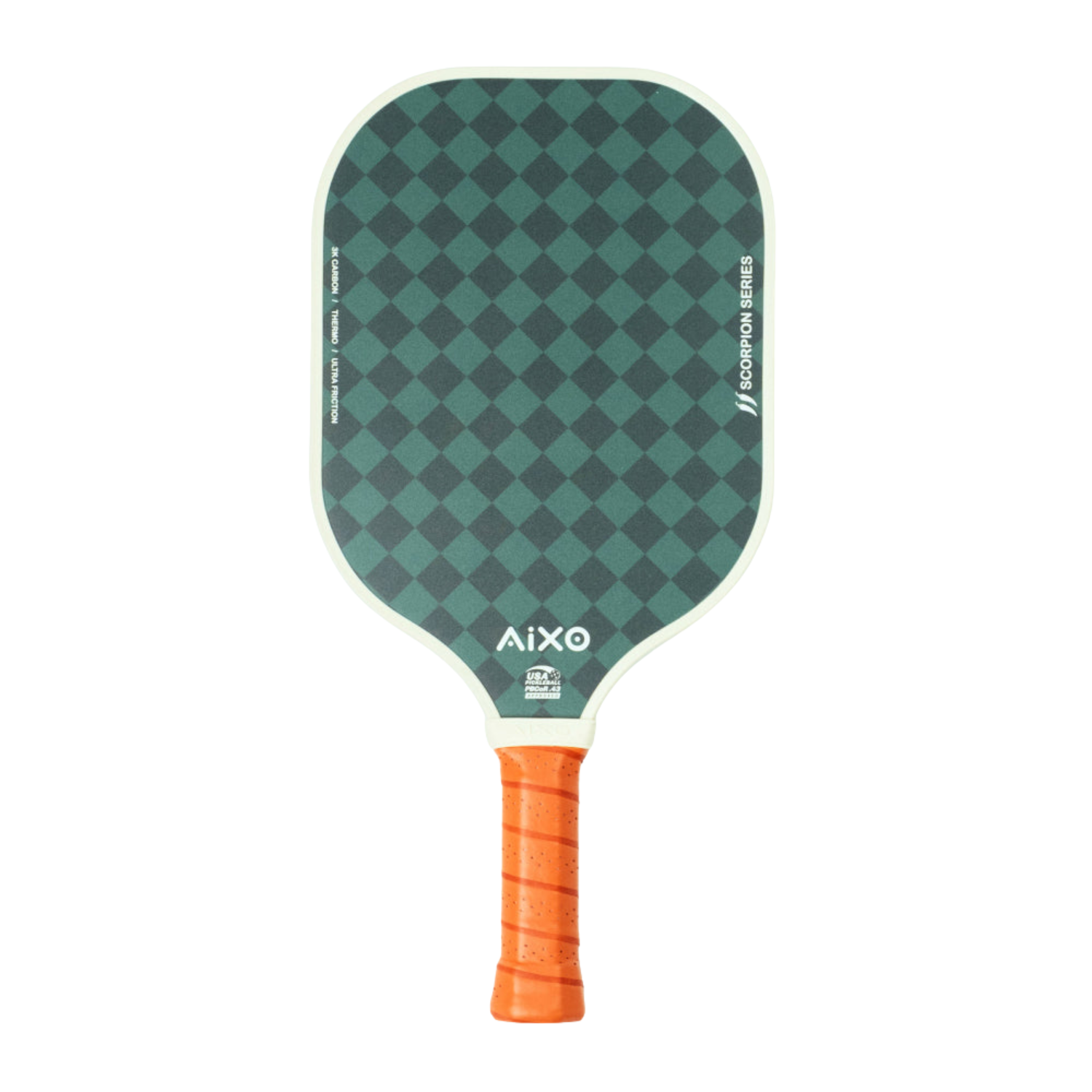 Aixo P11A Scorpion Series Country Club 3K Raw Carbon Pickleball Paddle - Roesports