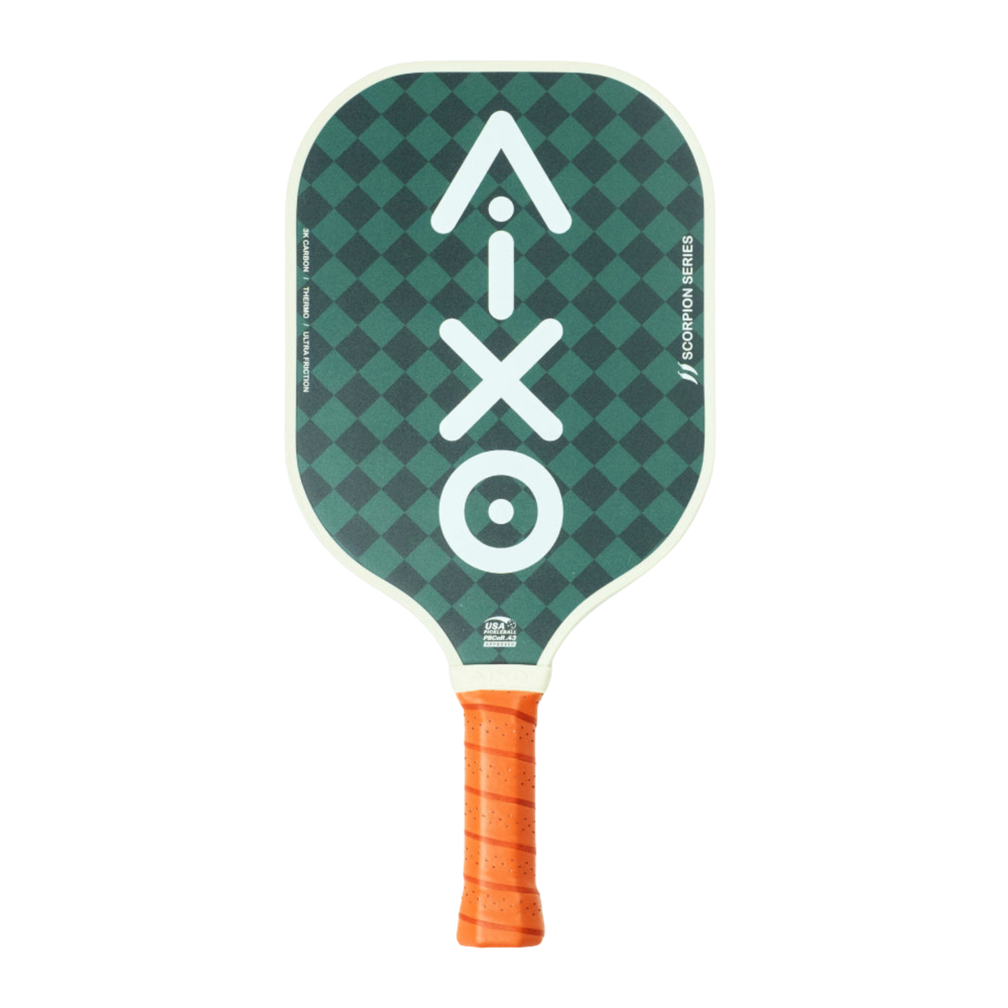 Aixo P11A Scorpion Series Country Club 3K Raw Carbon Pickleball Paddle - Roesports