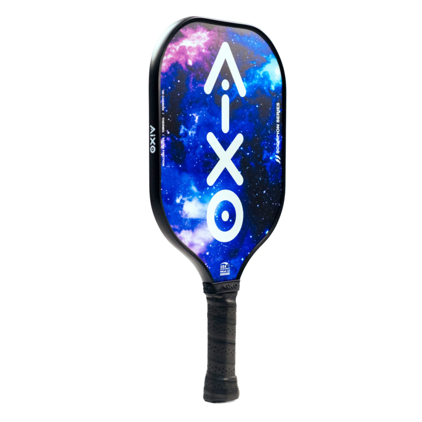 Aixo P11A Scorpion Series Spaceballs 3K Raw Carbon Pickleball Paddle - Roesports