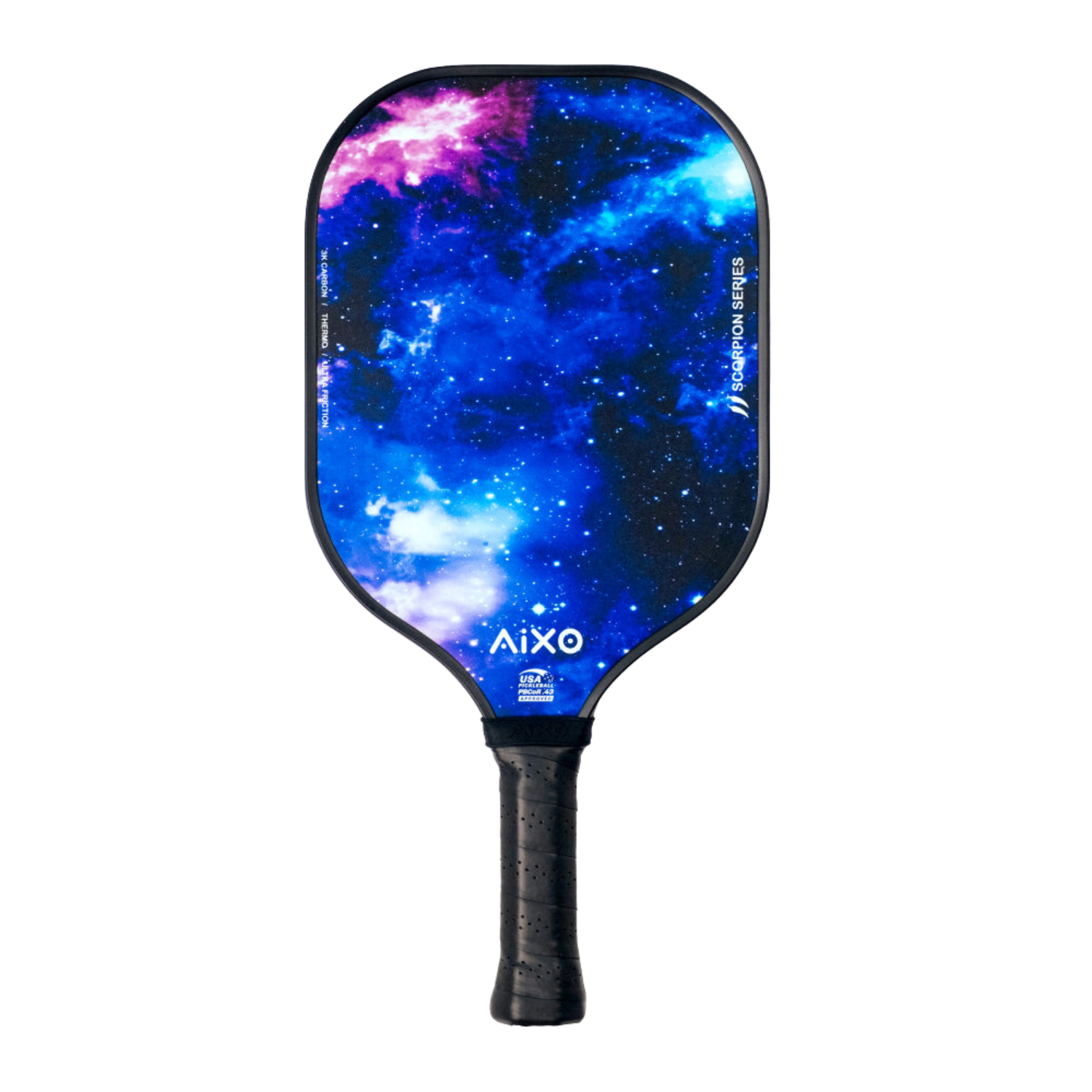 Aixo P11A Scorpion Series Spaceballs 3K Raw Carbon Pickleball Paddle - Roesports