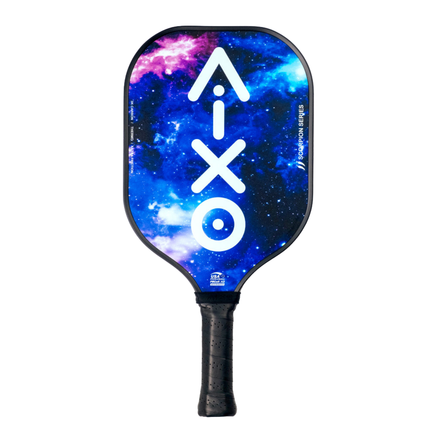 Aixo P11A Scorpion Series Spaceballs 3K Raw Carbon Pickleball Paddle - Roesports