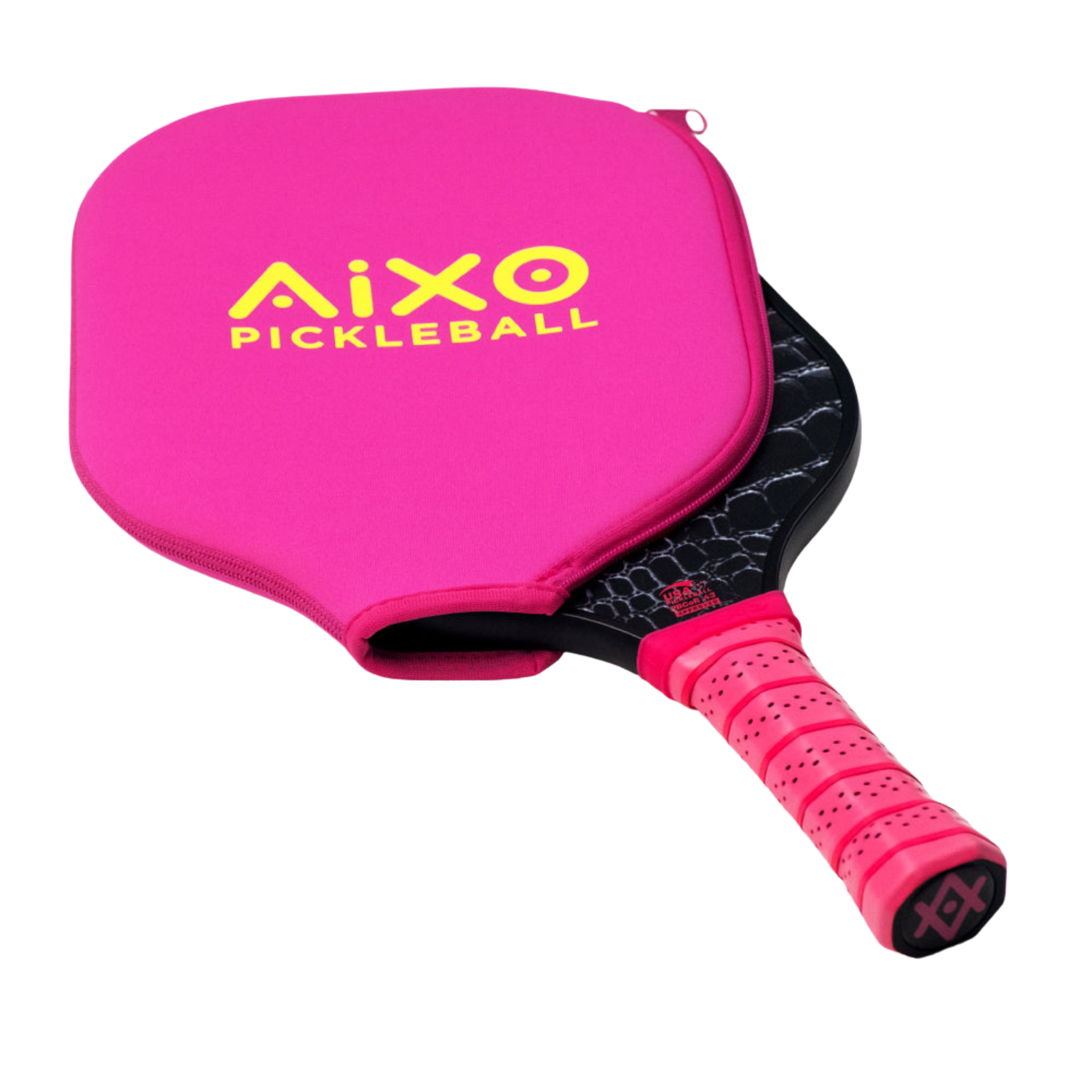 Aixo P11A Scorpion Series Glam Slam 3K Raw Carbon Pickleball Paddle - Roesports