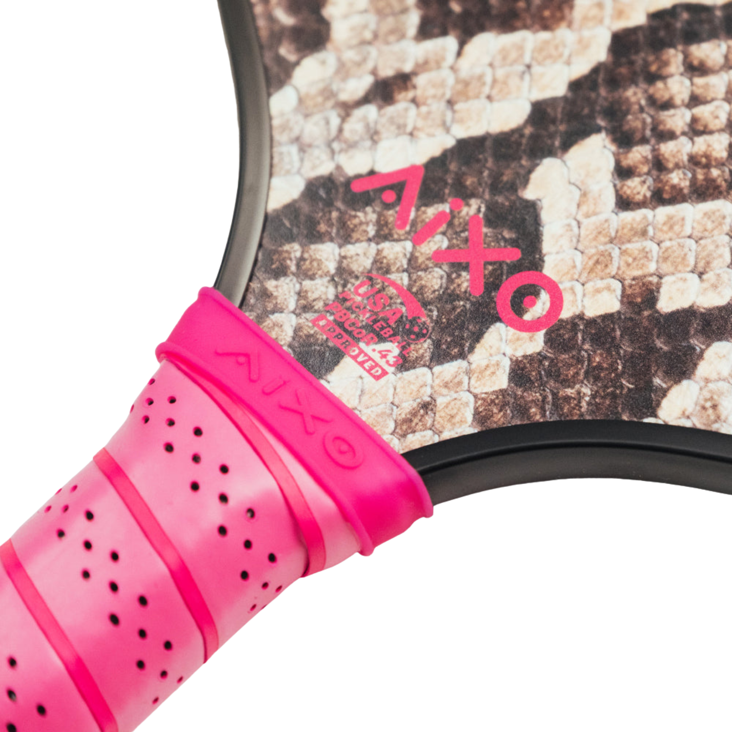 Aixo P11A Scorpion Series Glam Slam 3K Raw Carbon Pickleball Paddle - Roesports