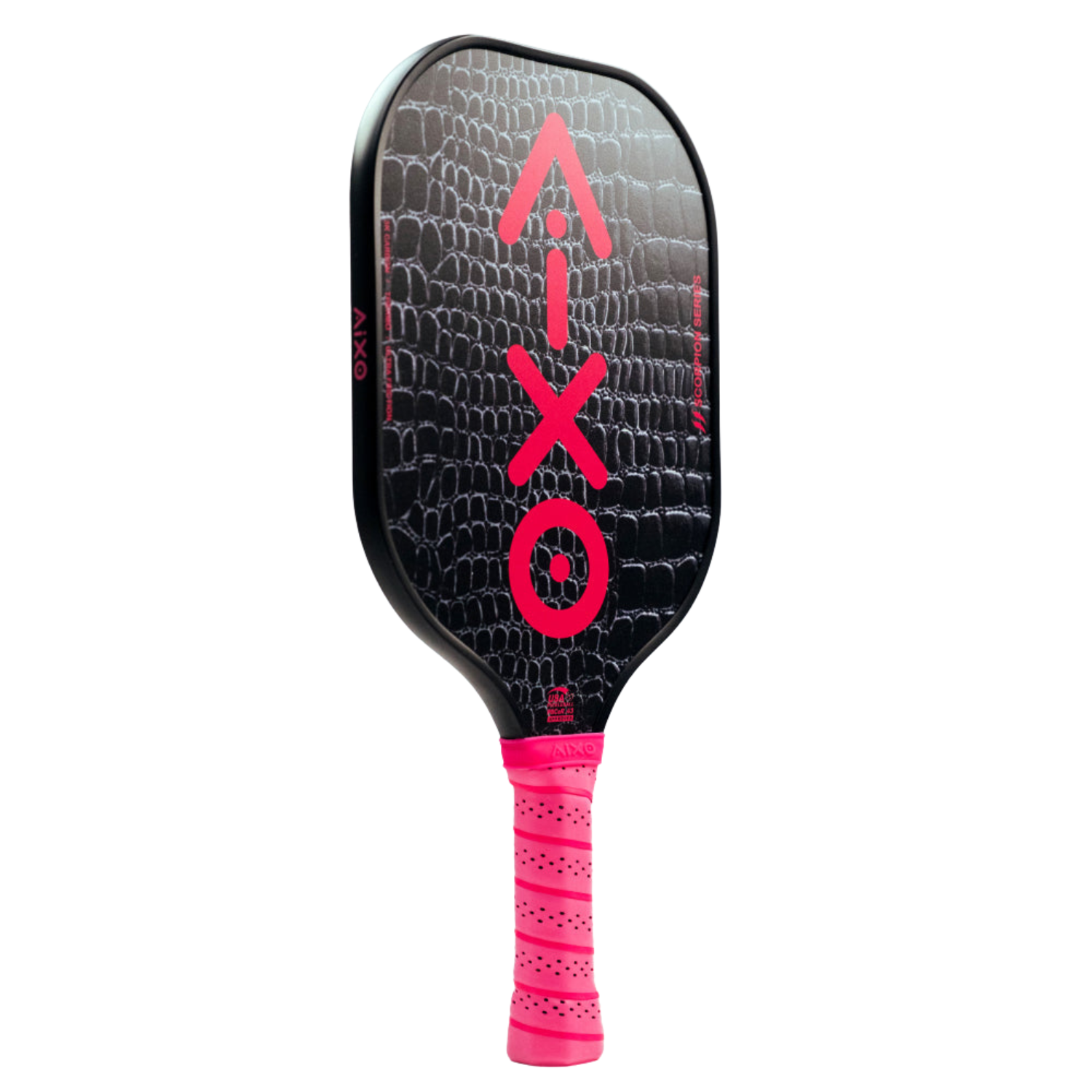 Aixo P11A Scorpion Series Glam Slam 3K Raw Carbon Pickleball Paddle - Roesports