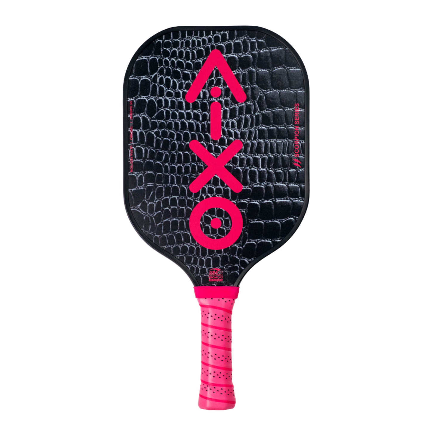 Aixo P11A Scorpion Series Glam Slam 3K Raw Carbon Pickleball Paddle - Roesports