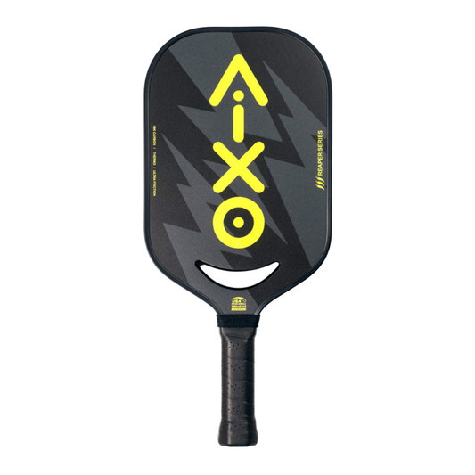 Aixo P14C Reaper Series Insane Bolt 18k Raw Carbon Pickleball Paddle - Roesports